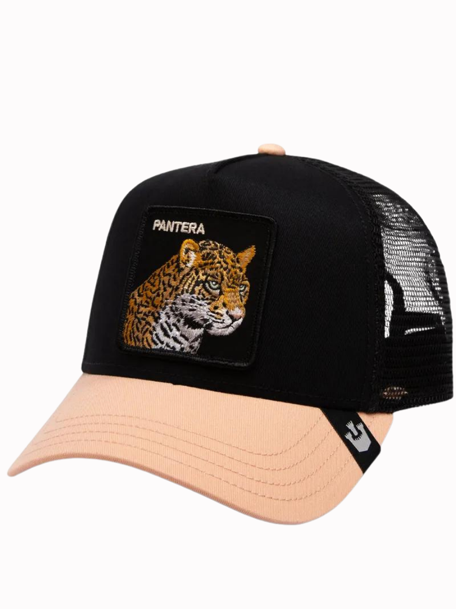 Casquette Trucker The Pantera Goorin Bros - Noir/Beige