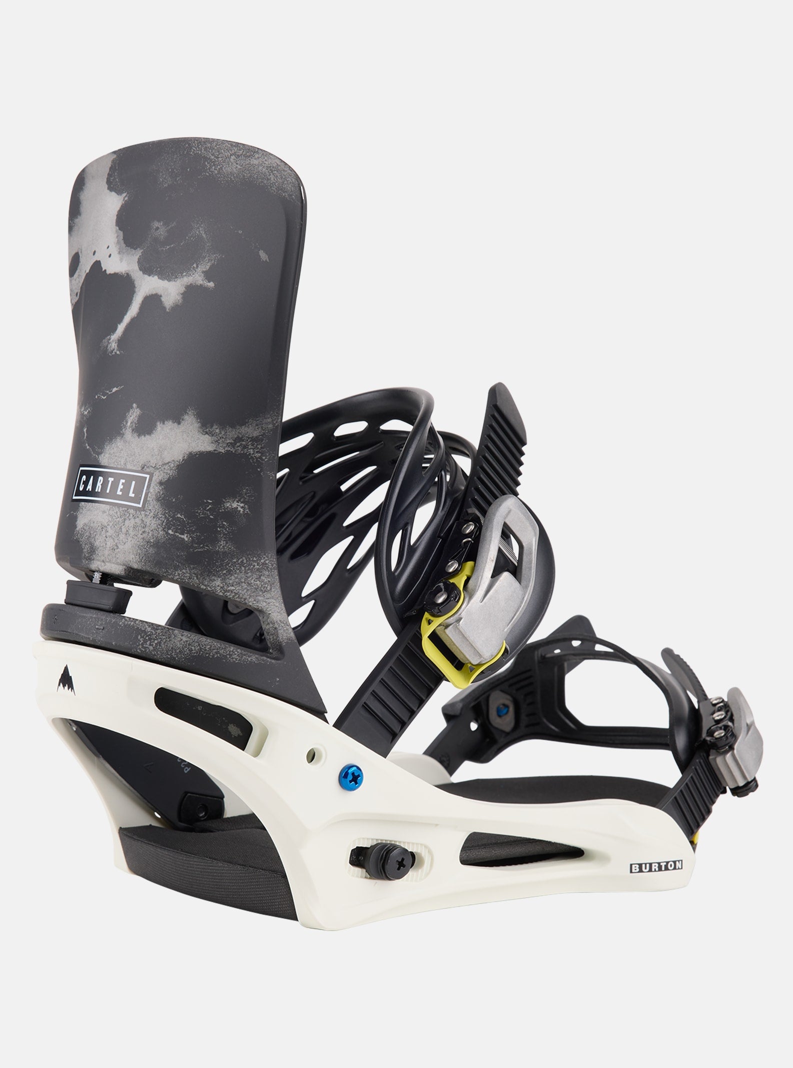 Fijaciones snowboard Burton Cartel Re:flex - White/Graphic