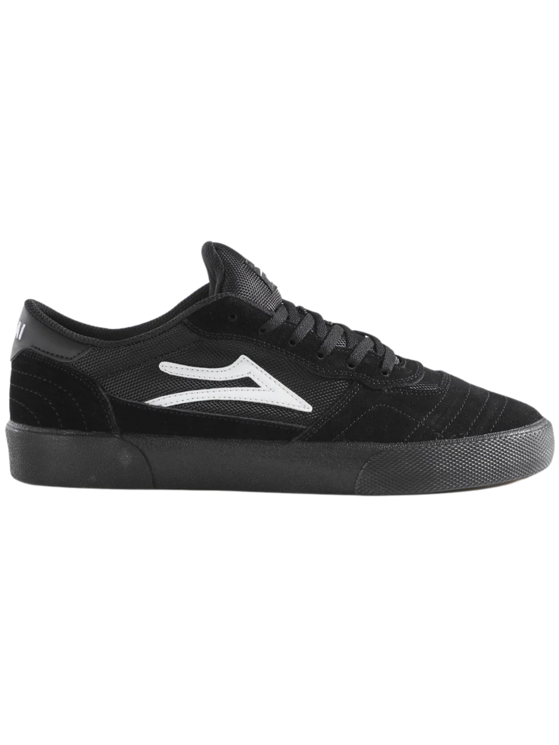Lakai Cambridge Skate Shoes Black/Black Suede - Main Image
