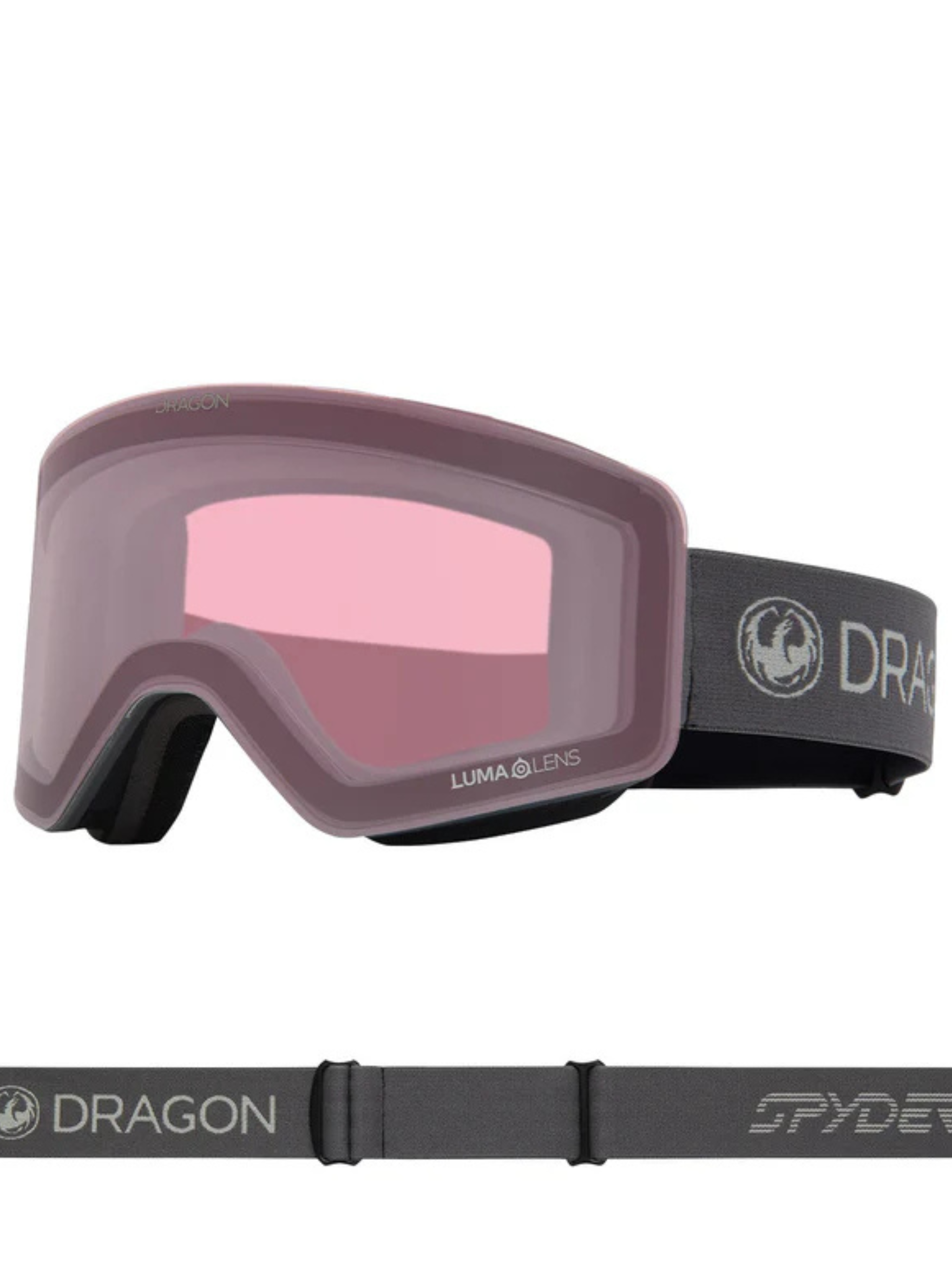 Dragon R1 OTG – Polar Grey Spyder Collab Snow Goggles