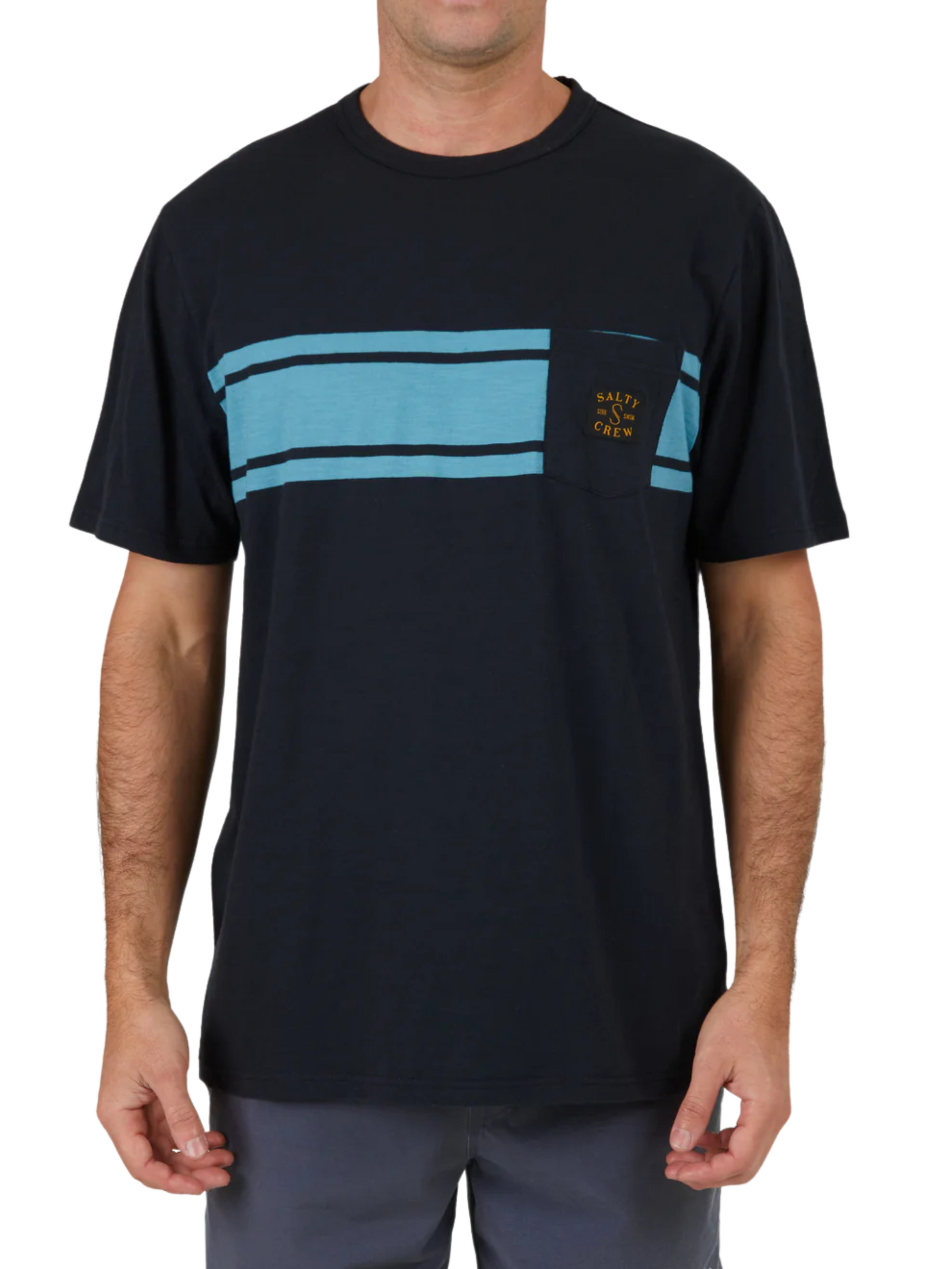 Camiseta Santy Crew Clubhouse Knit - Black
