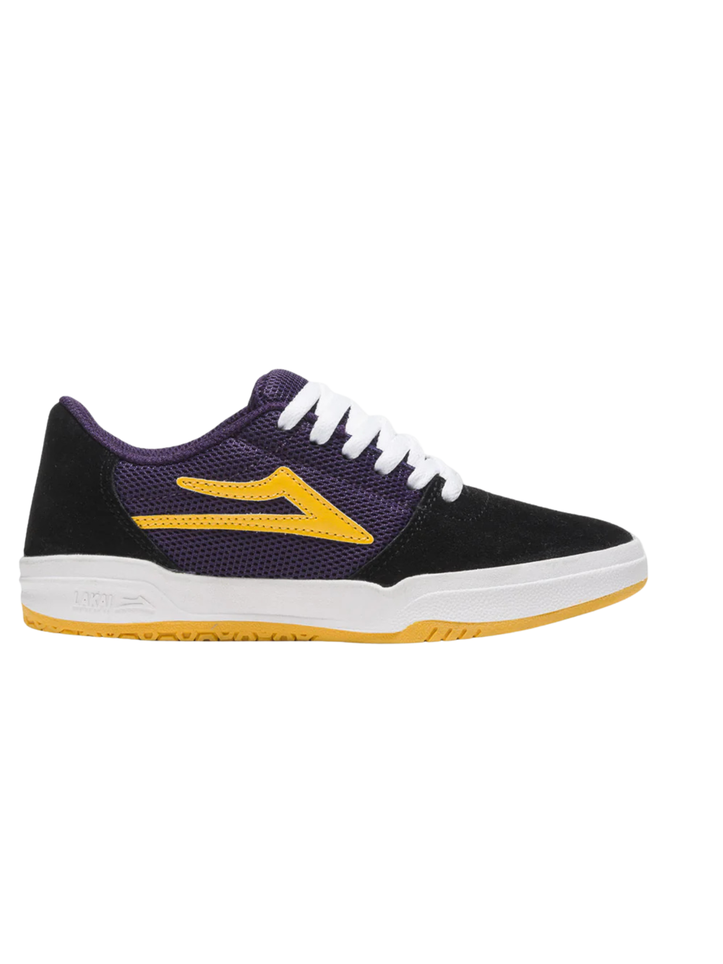 Zapatilla Lakai Brighton Kids Black/Grape Suede