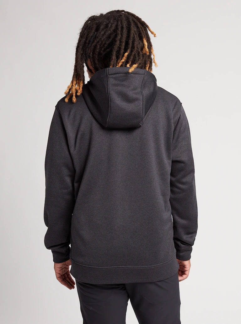 Sudadera Burton Oak Full-Zip Hoodie True Black Heather