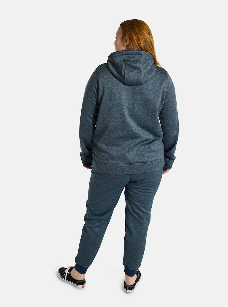 Sudadera Women's Burton Oak Pullover Hoodie Dress Blue Heather