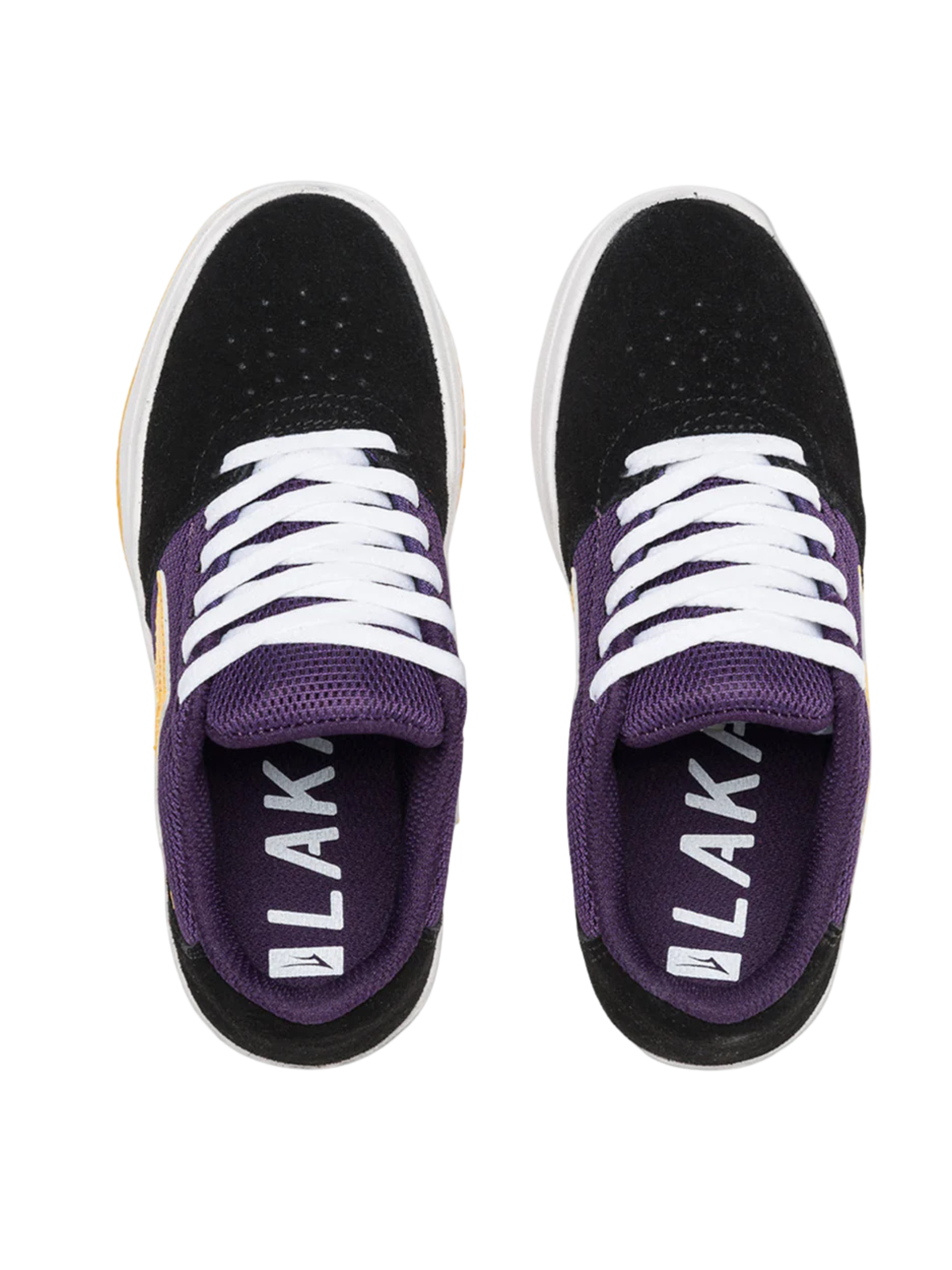 Zapatilla Lakai Brighton Kids Black/Grape Suede