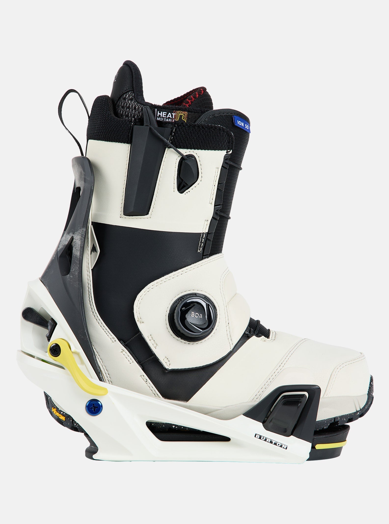 Burton Step On Re:flex Snowboardbindungen – Weiß/Grafik