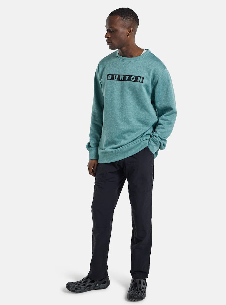 Sudadera Burton Oak Pullover Crewneck Rock Lichen Heather