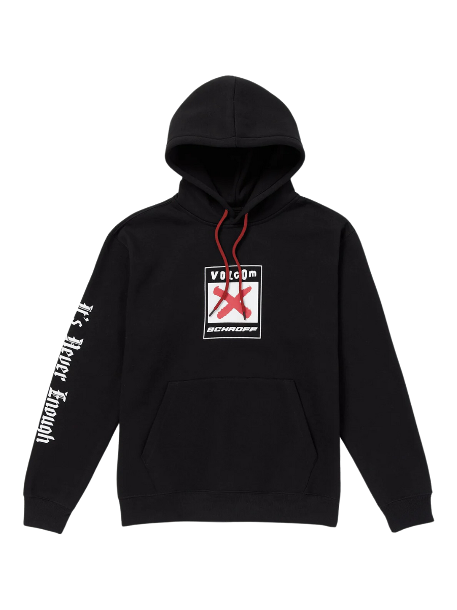 Sweat à capuche Schroff X Volcom - Noir