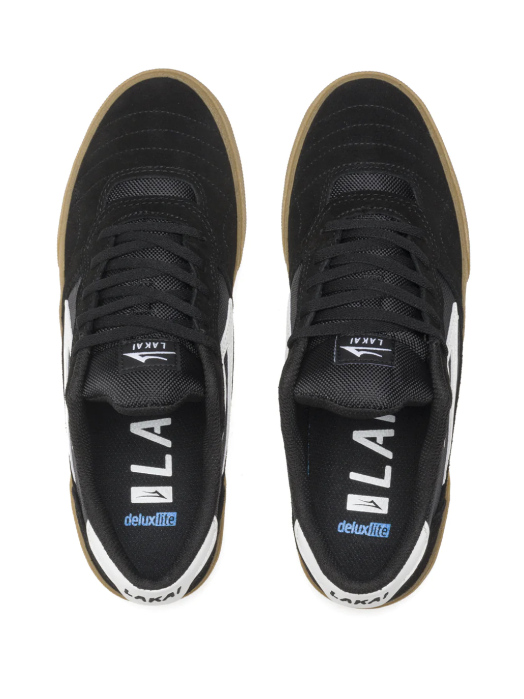 Zapatillas de skate Lakai Cambridge Black/Gum Suede