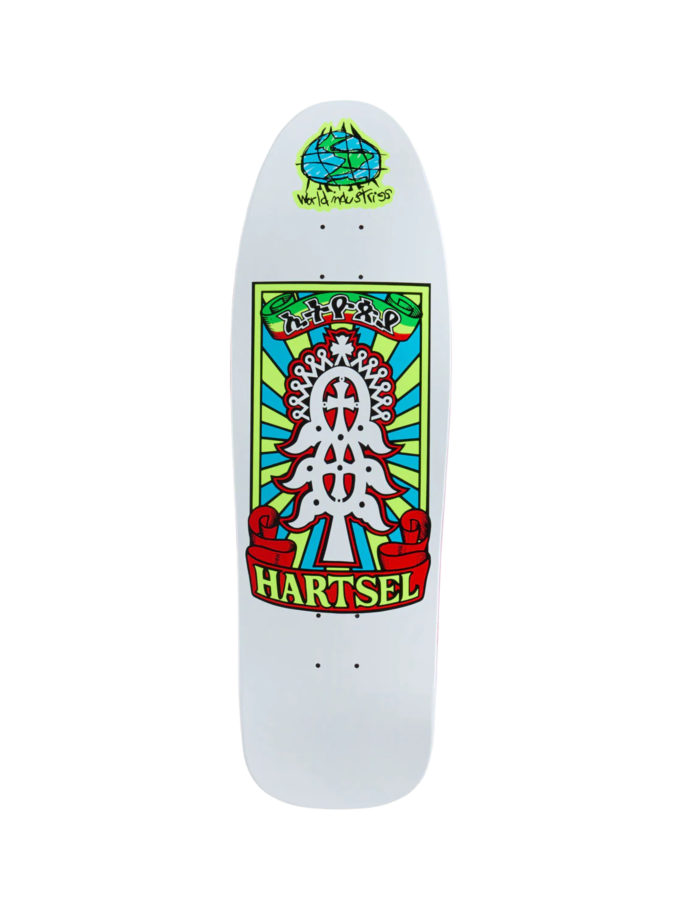 Skateboard-Deck World Industries Jeff Hartsel Yout Model - White | 9.38"