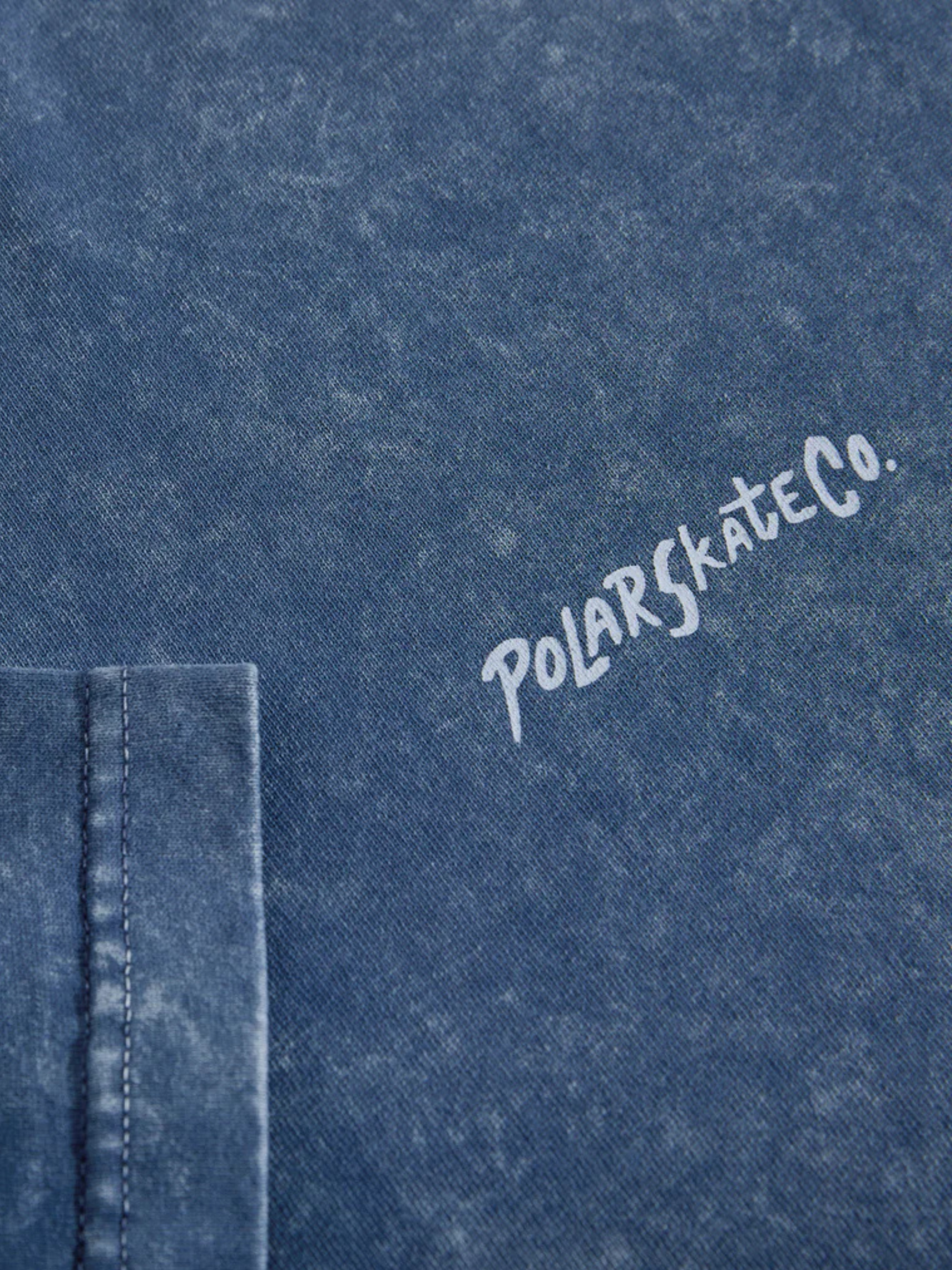 Camiseta Polar Skate Co Acid Tee - Surf Logo | Dark Blue