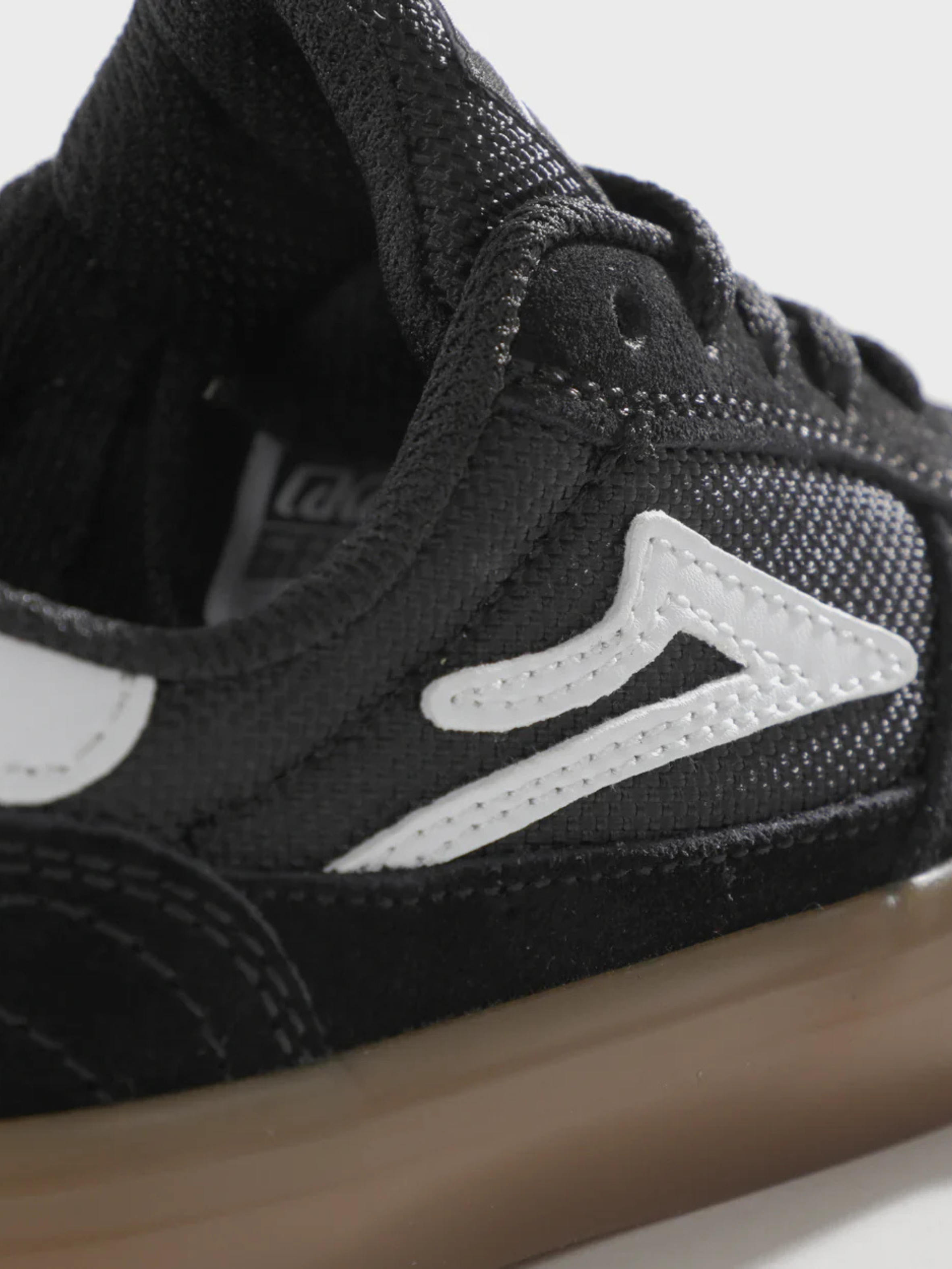 Zapatilla Lakai Cambridge Kids Black/Gum Suede