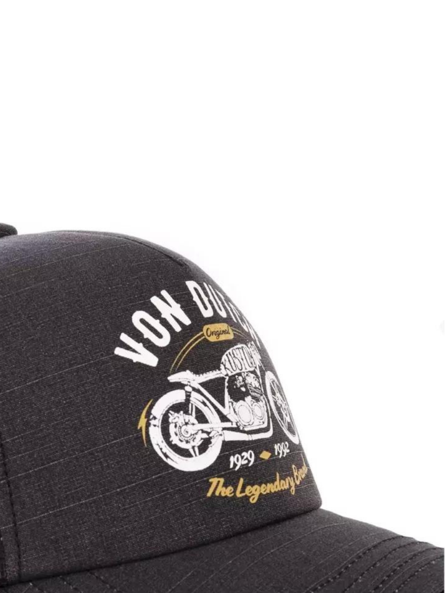 Von Dutch Crew The Legendary Brand trucker cap - Black