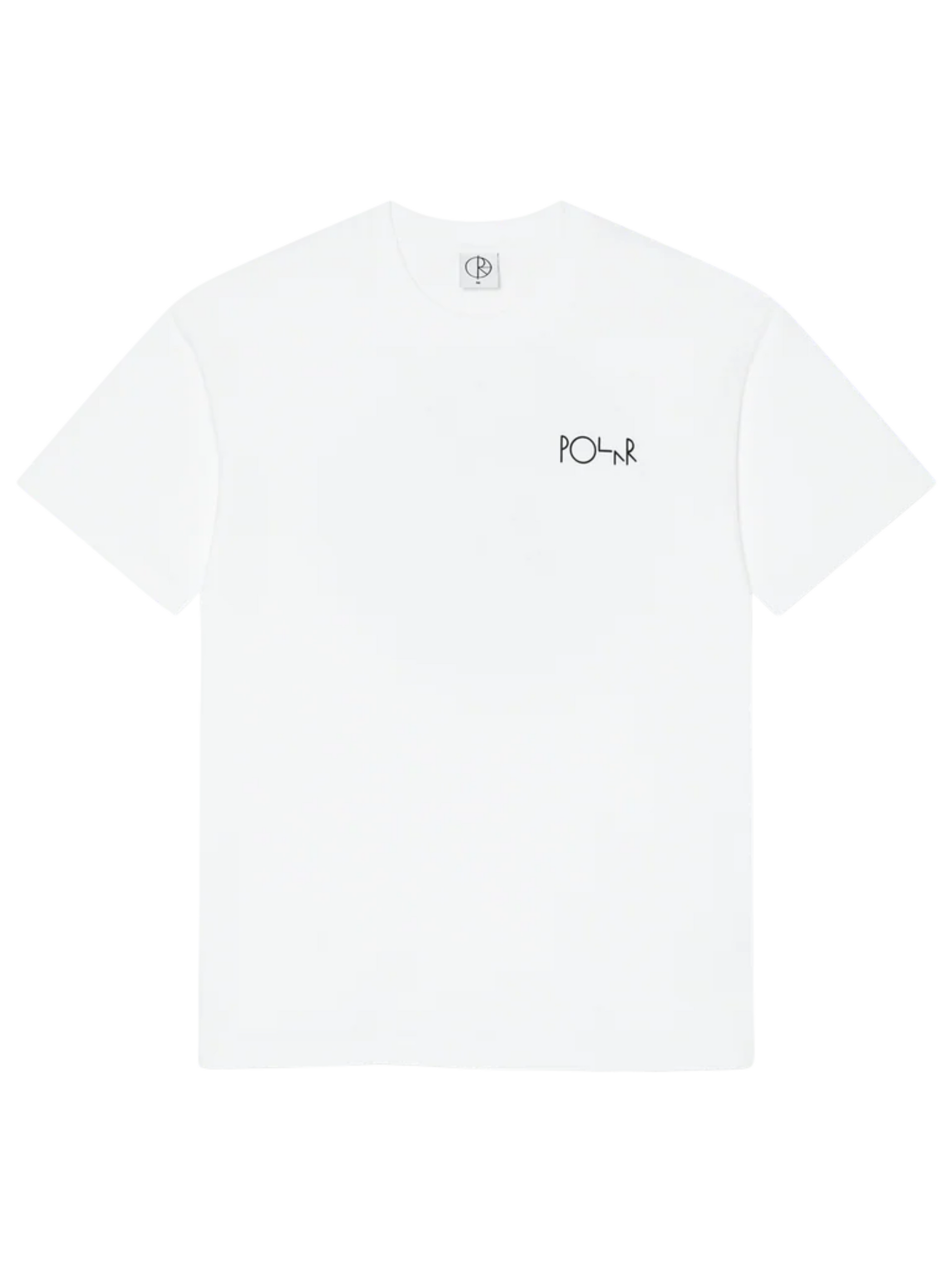 Camiseta Polar Skate Co Fill Logo Klez | White