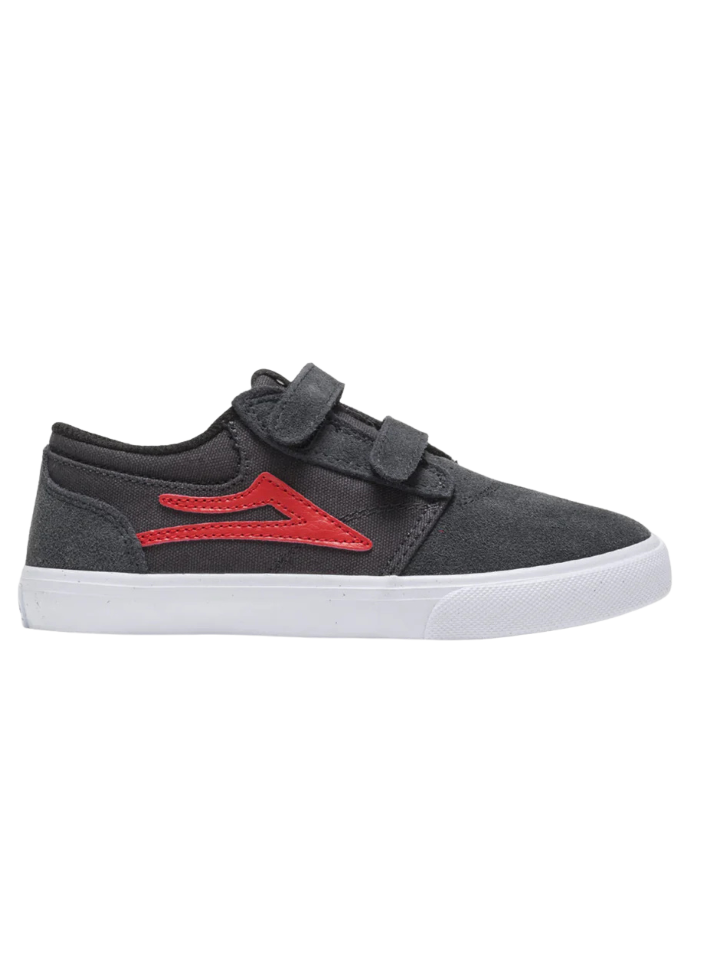 Zapatilla Lakai Griffin Kids Charcoal Flame Suede