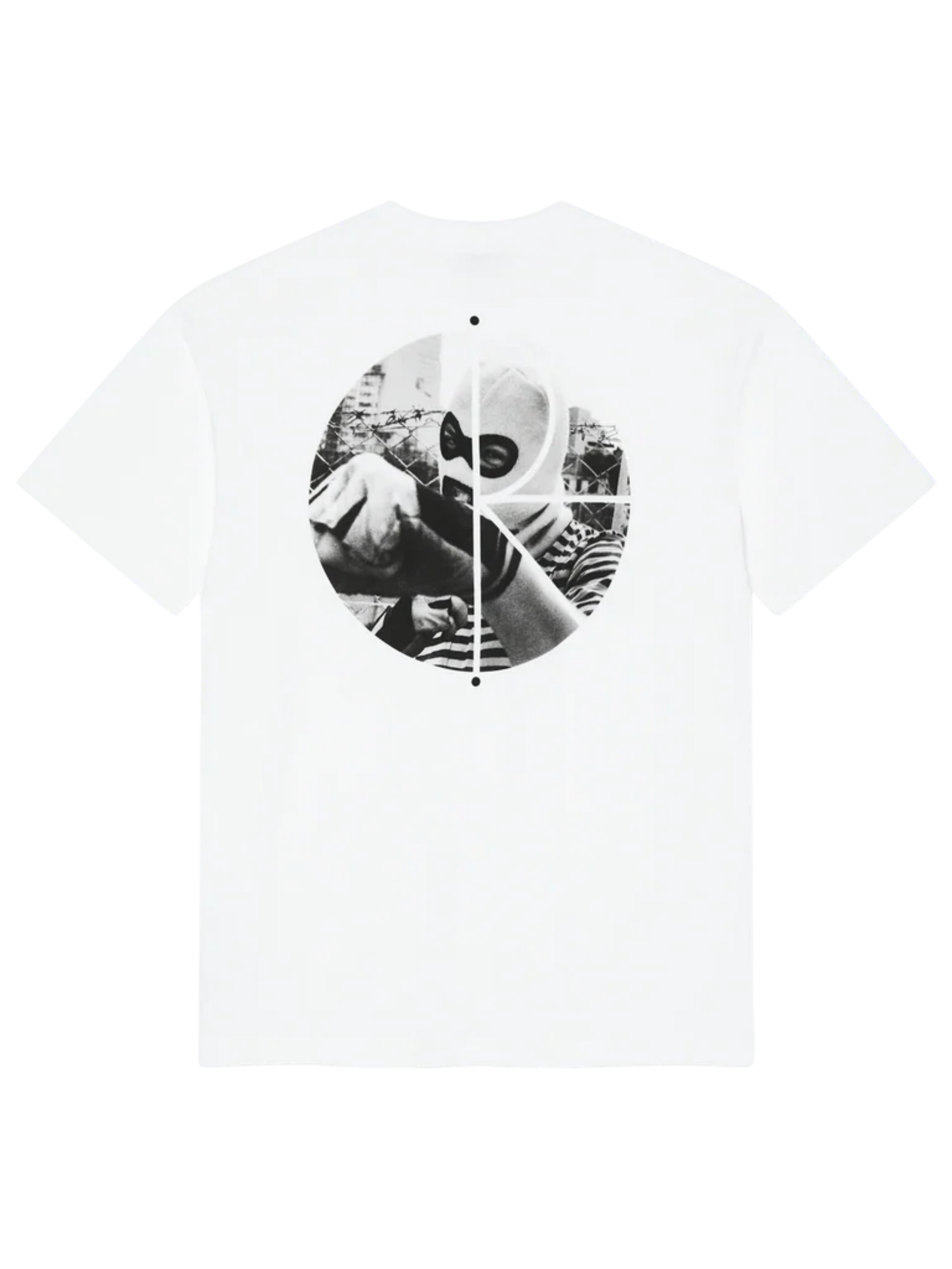 Camiseta Polar Skate Co Fill Logo Klez | White