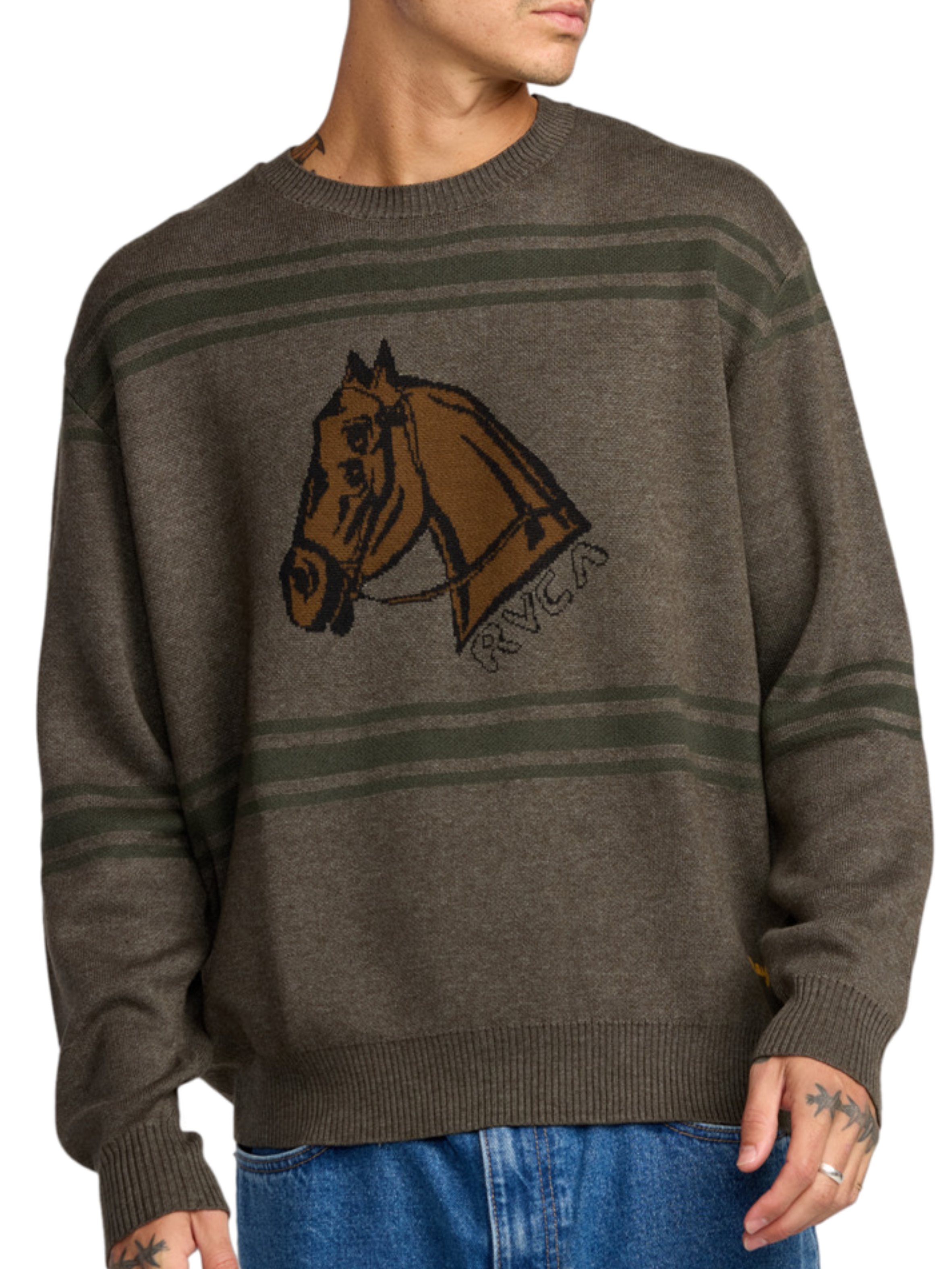 RVCA KSL Sweater | Classic build with creative attitude
