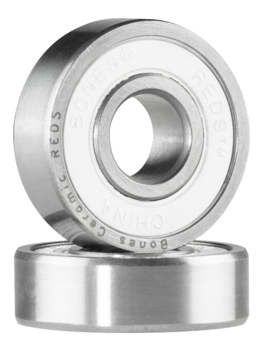 Bones Ceramic Reds Skate Bearings (Pack 8 Units)