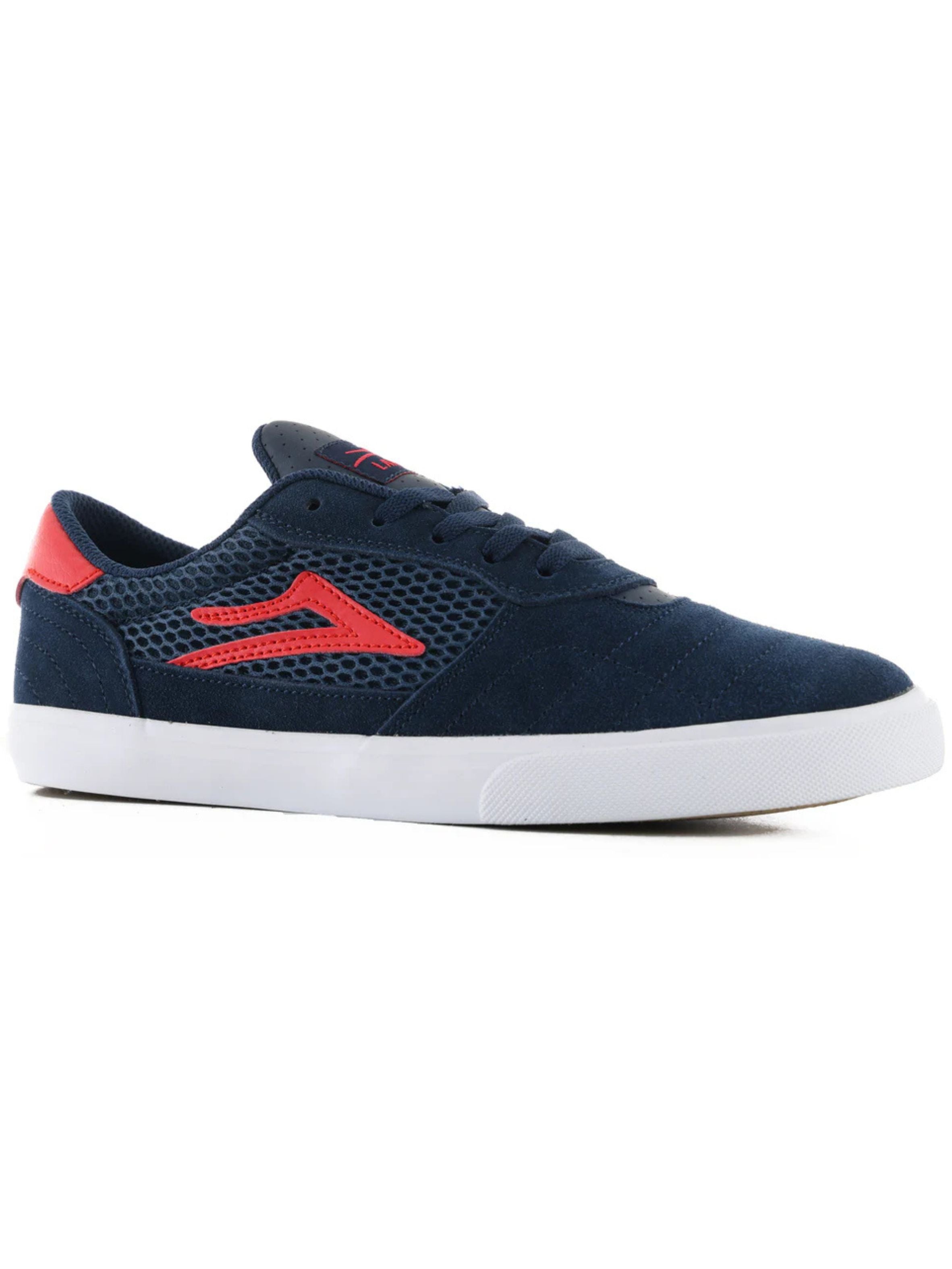 Lakai Cambridge Kids Jungen-Sneaker – Marineblau/Rotes Wildleder