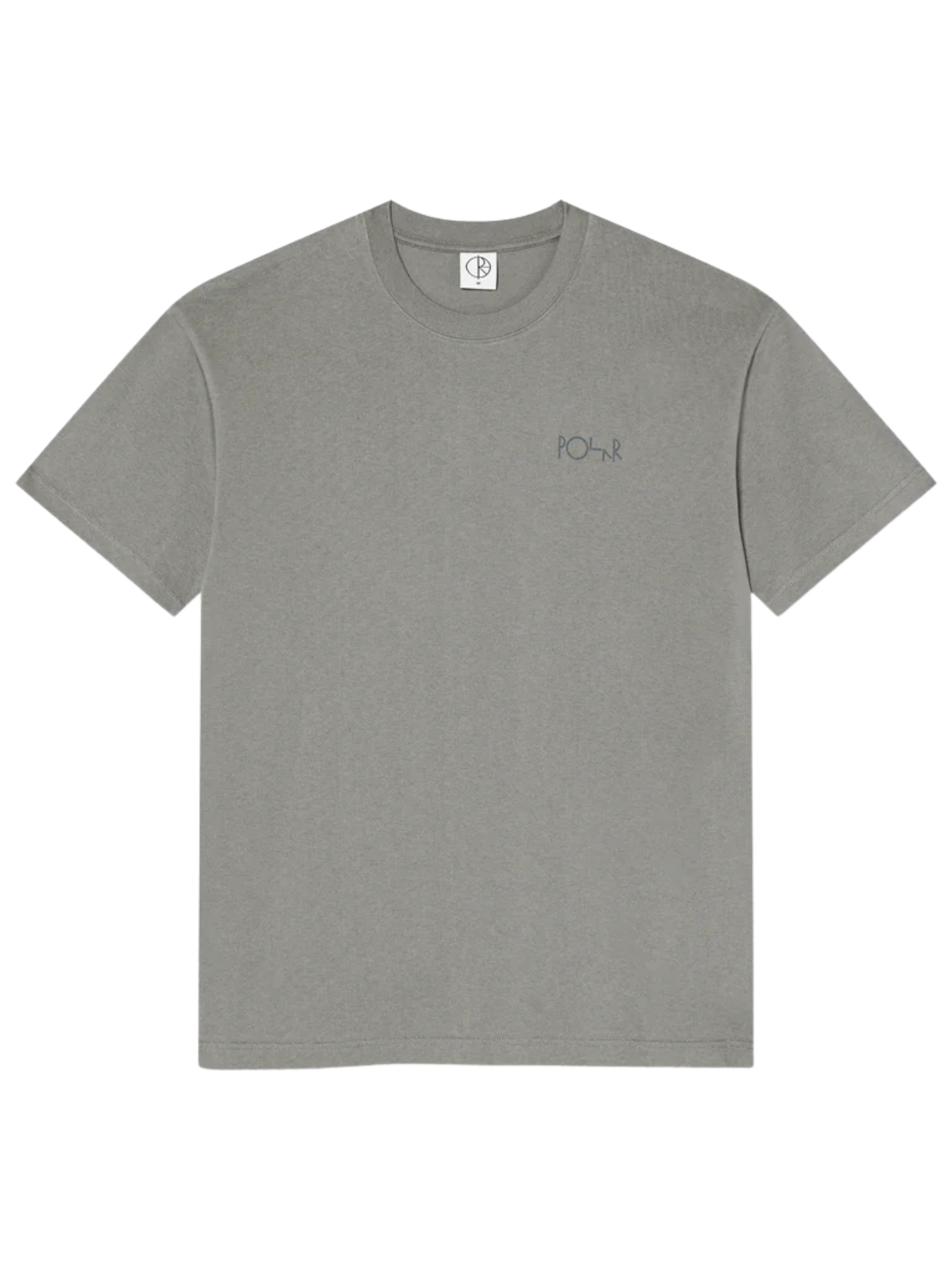 Camiseta Polar Skate Co Contrast - Stroke Logo | Grey