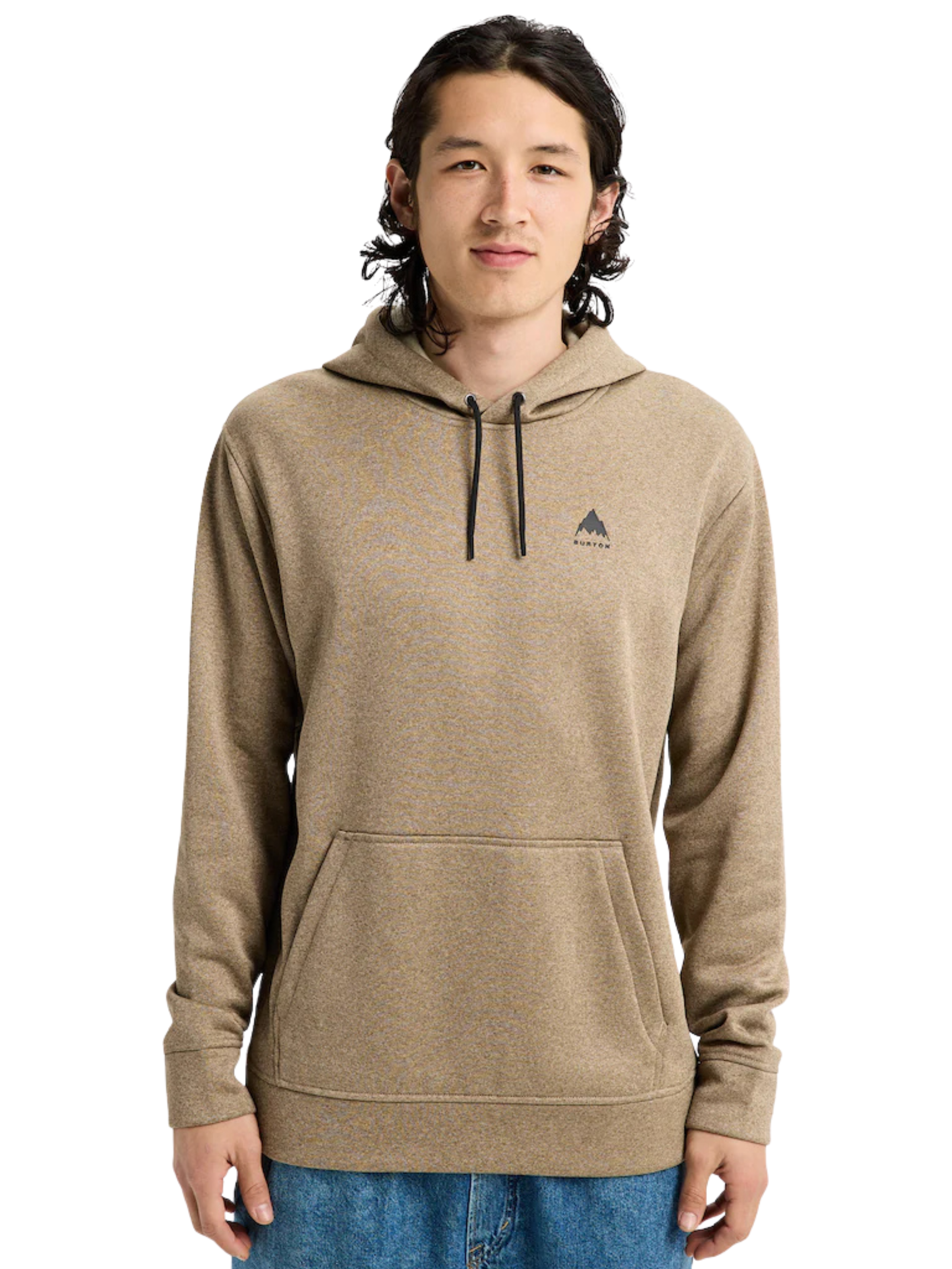 Men’s Burton Oak Pullover Hoodie | Summit Taupe Heather