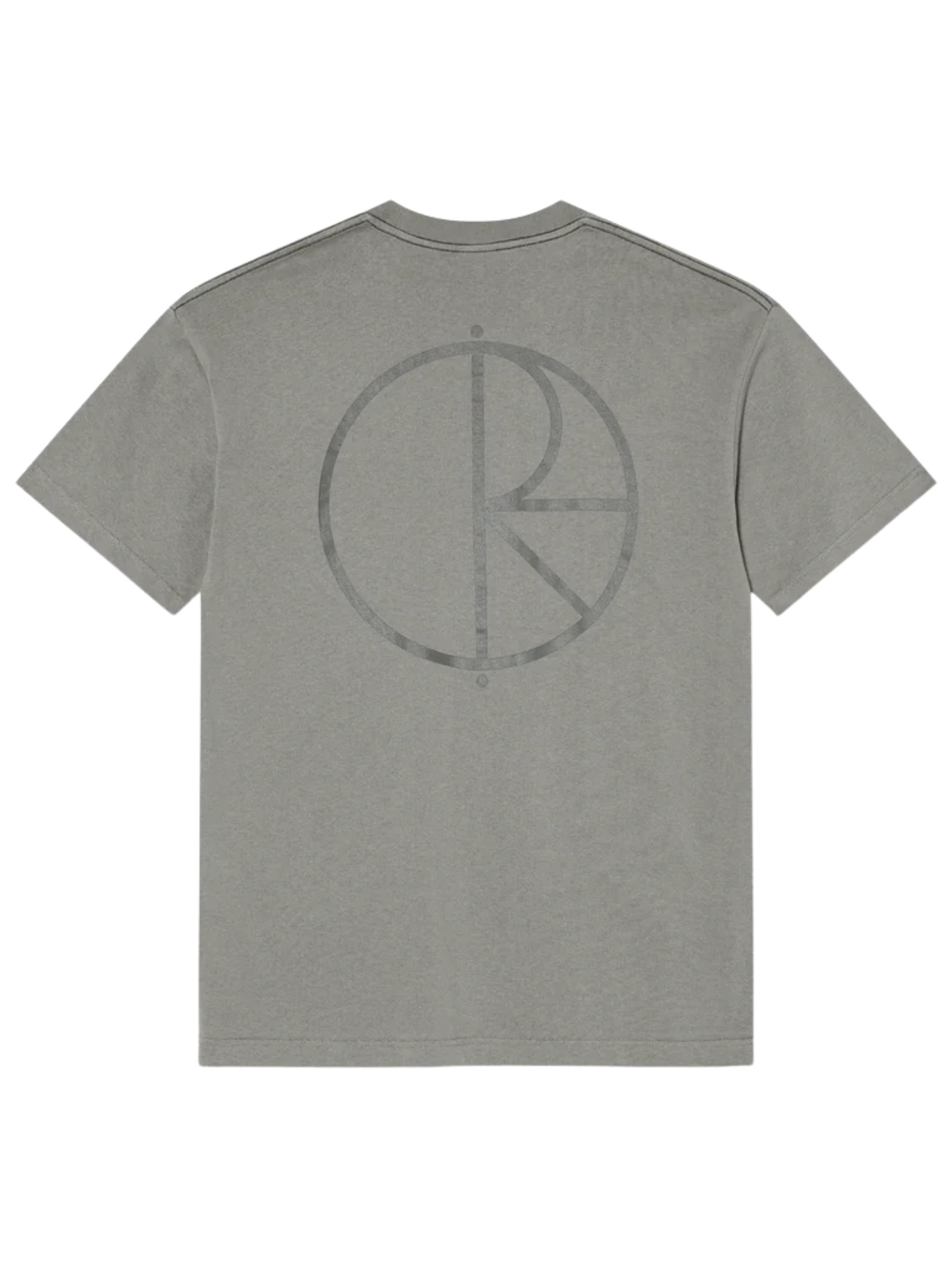 Camiseta Polar Skate Co Contrast - Stroke Logo | Grey