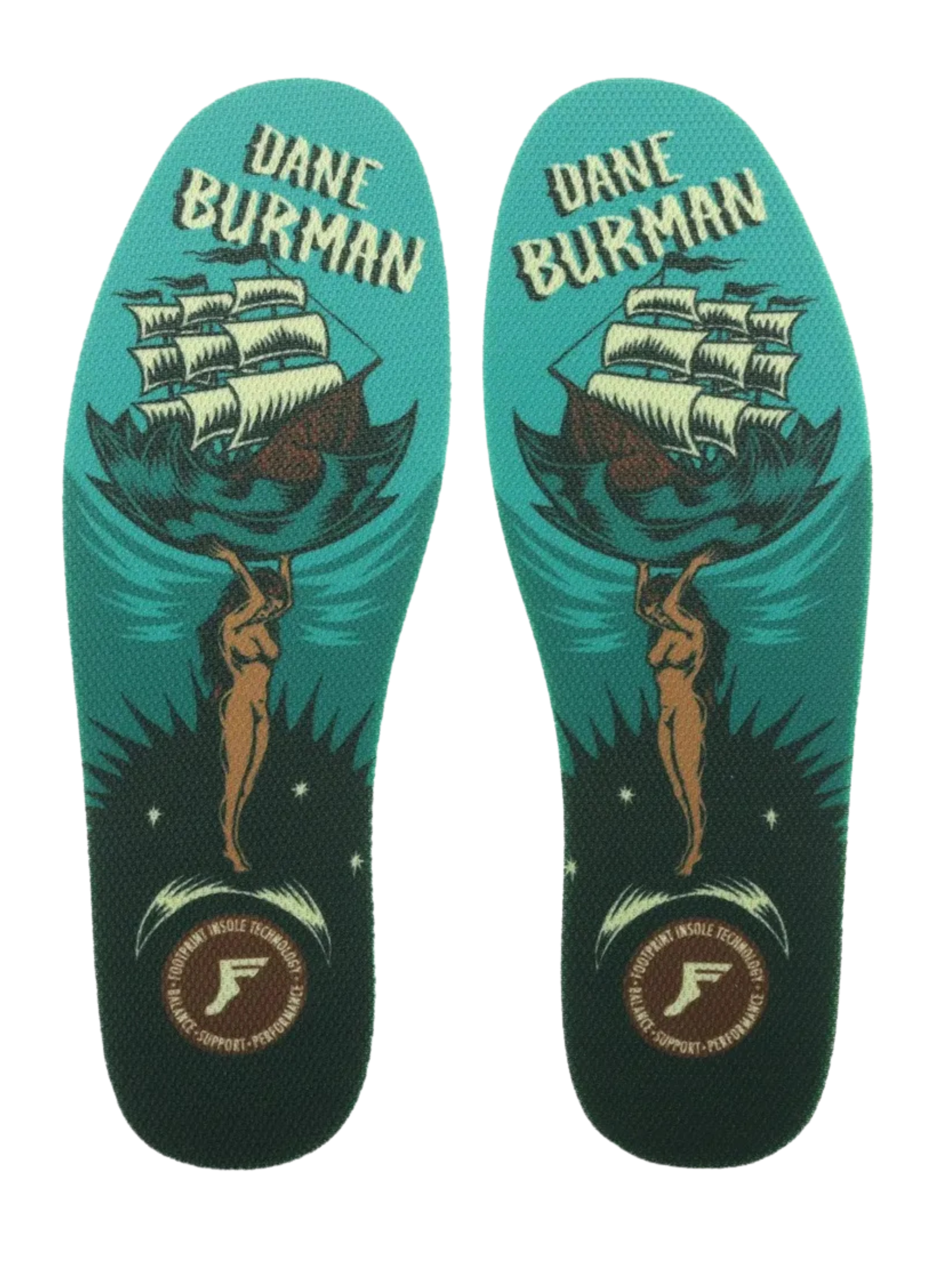 Plantillas Footprint King Foam Dane Burman Atlas 7 mm