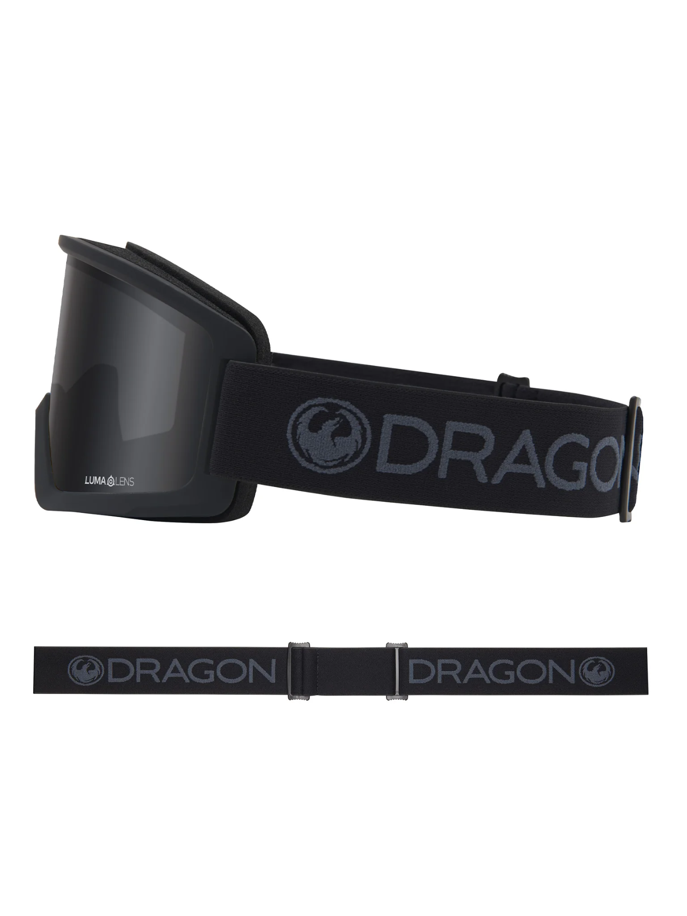 Occhiali Dragon DX3 L OTG Blizzard - Lente oscurante Lumalens Dark Smoke