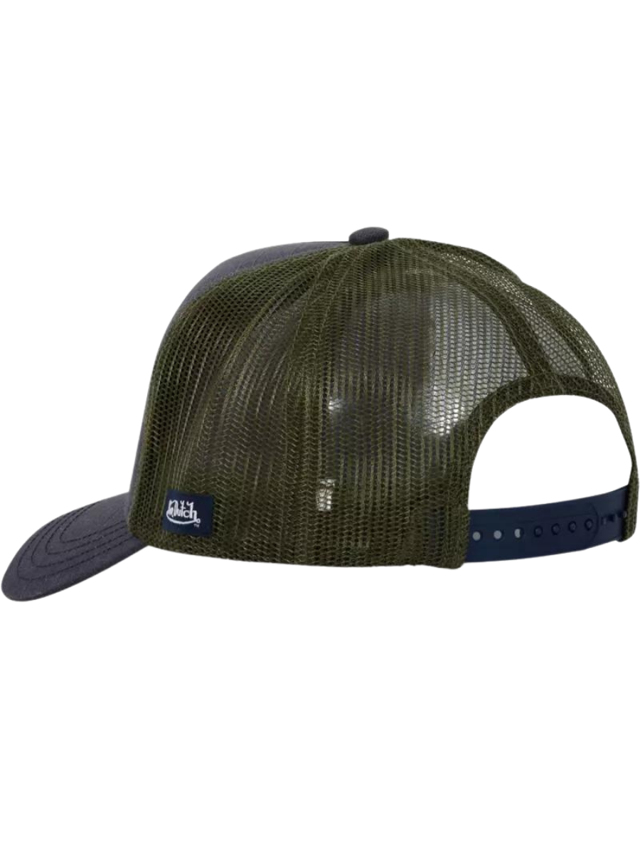 Von Dutch Crew 11 Trucker Cap - Grey/Blue