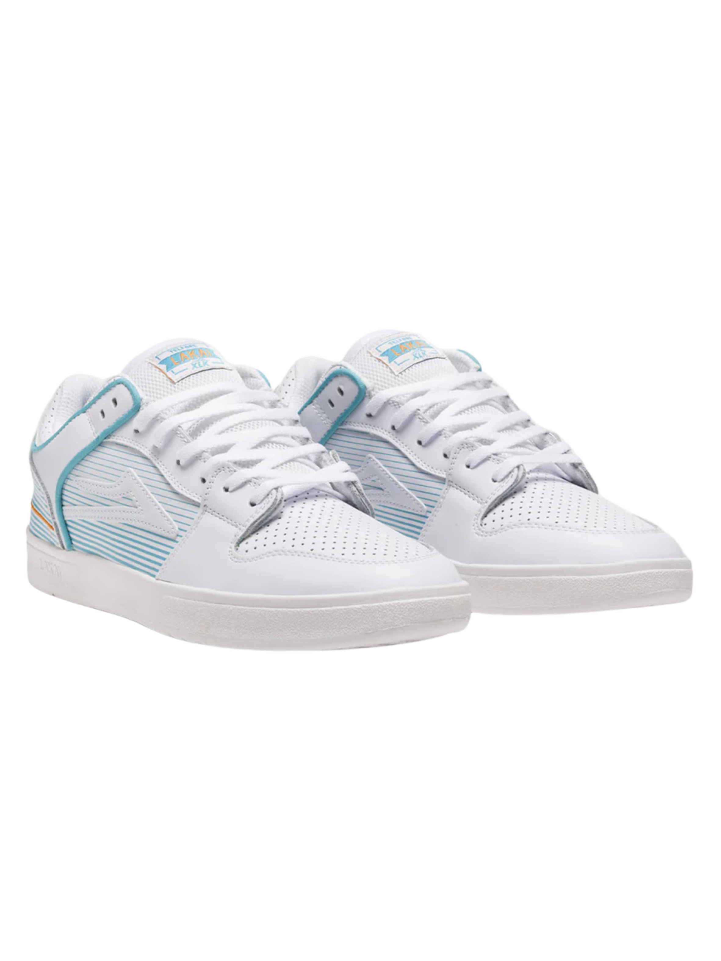 Lakai Telford Low Rob Welsh Legacy Edition White Leather Skate-Schuh