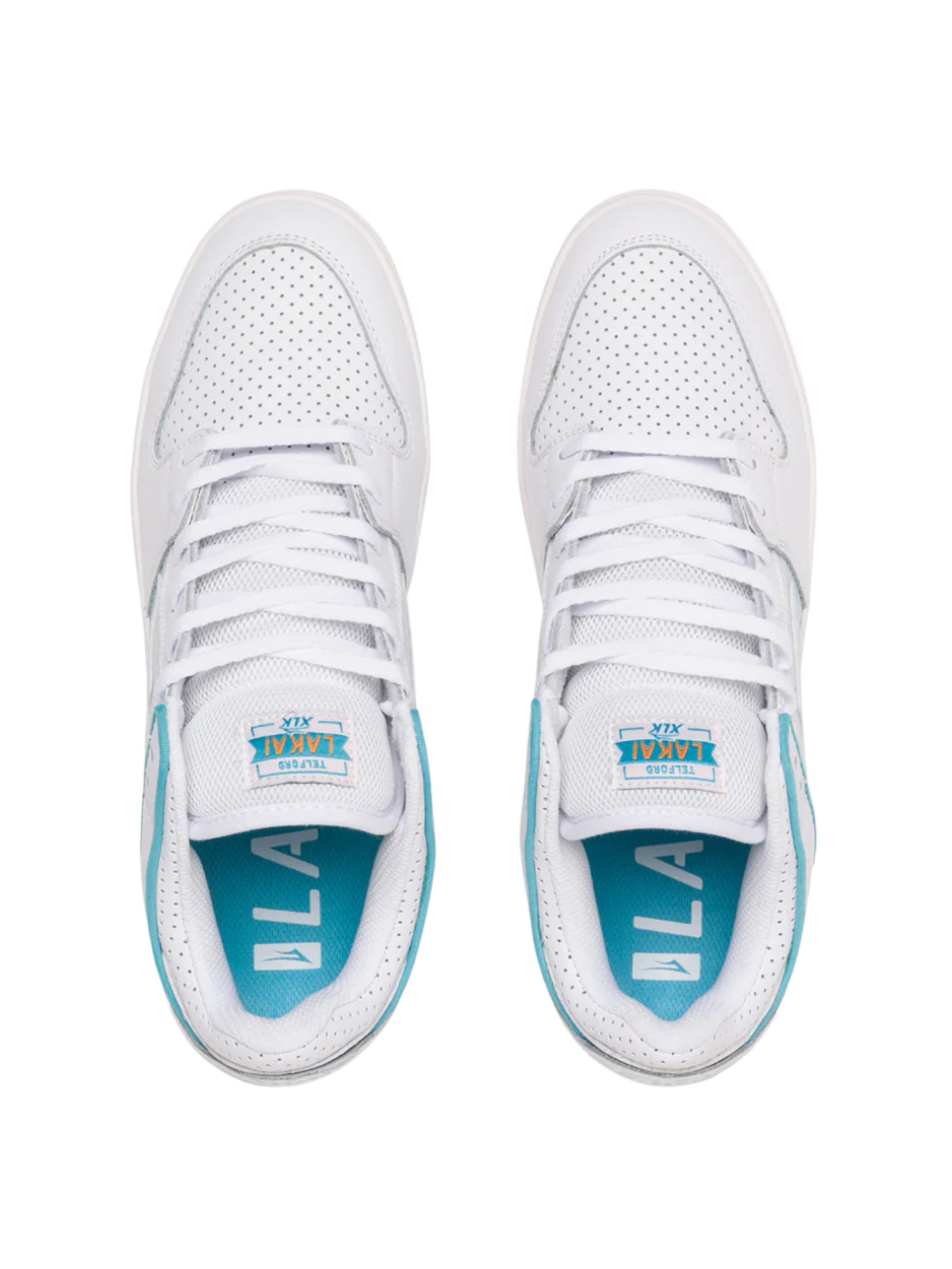 Lakai Telford Low Rob Welsh Legacy Edition White Leather Skate-Schuh