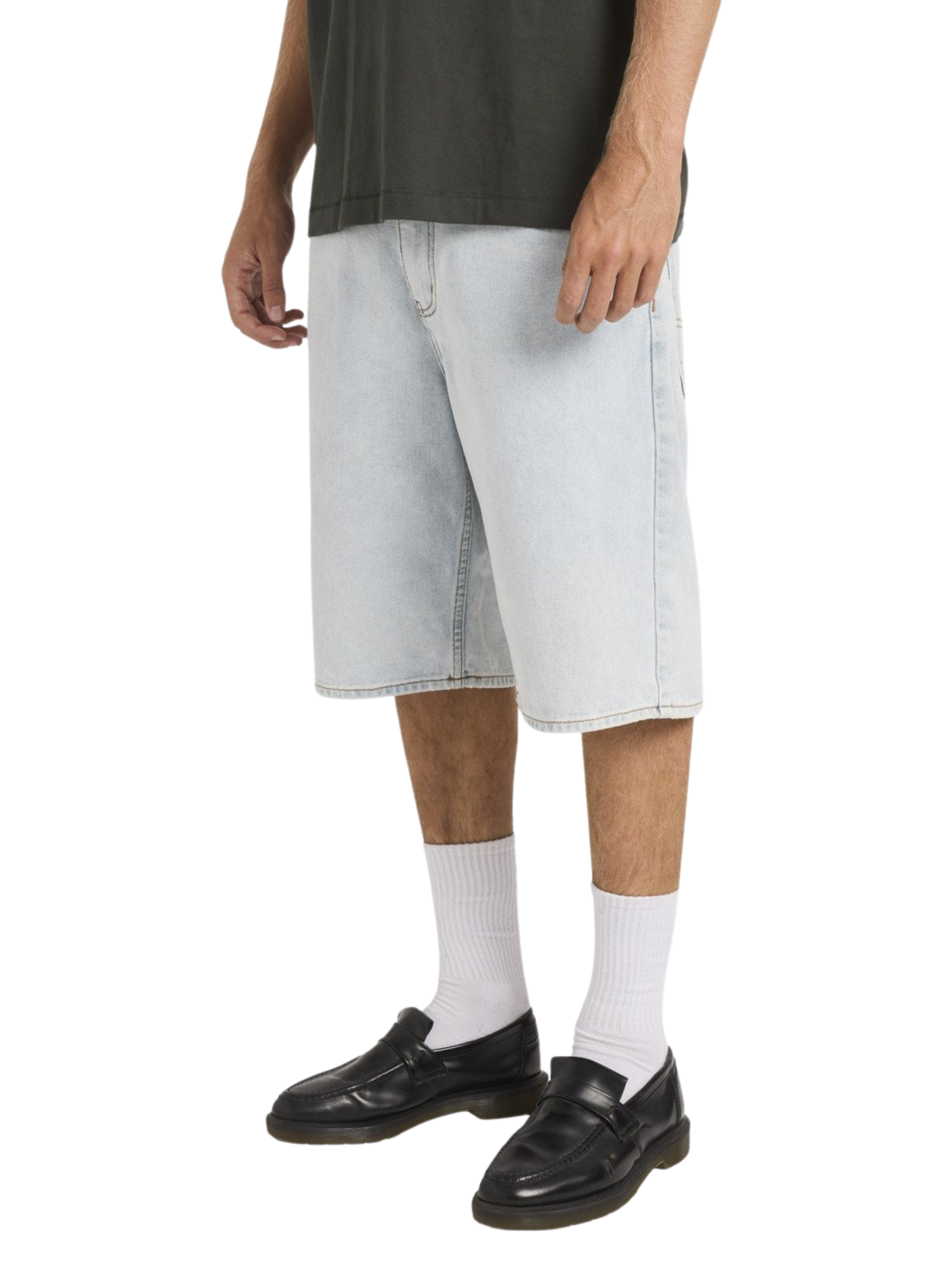 Pantalon Corto Rvca Skate 22" Denim - Ash Blue