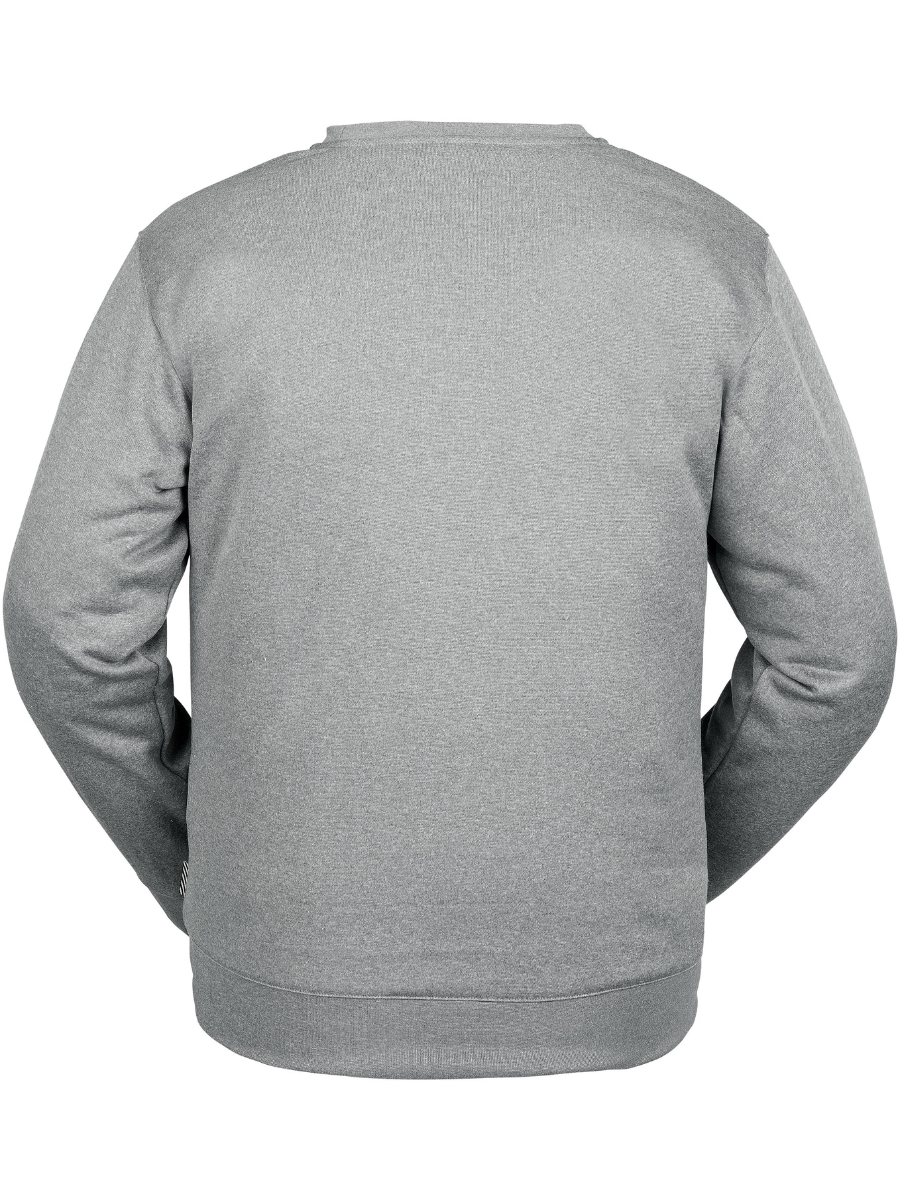 Sweat Technique Volcom Core Hydro Crew - Gris Chiné