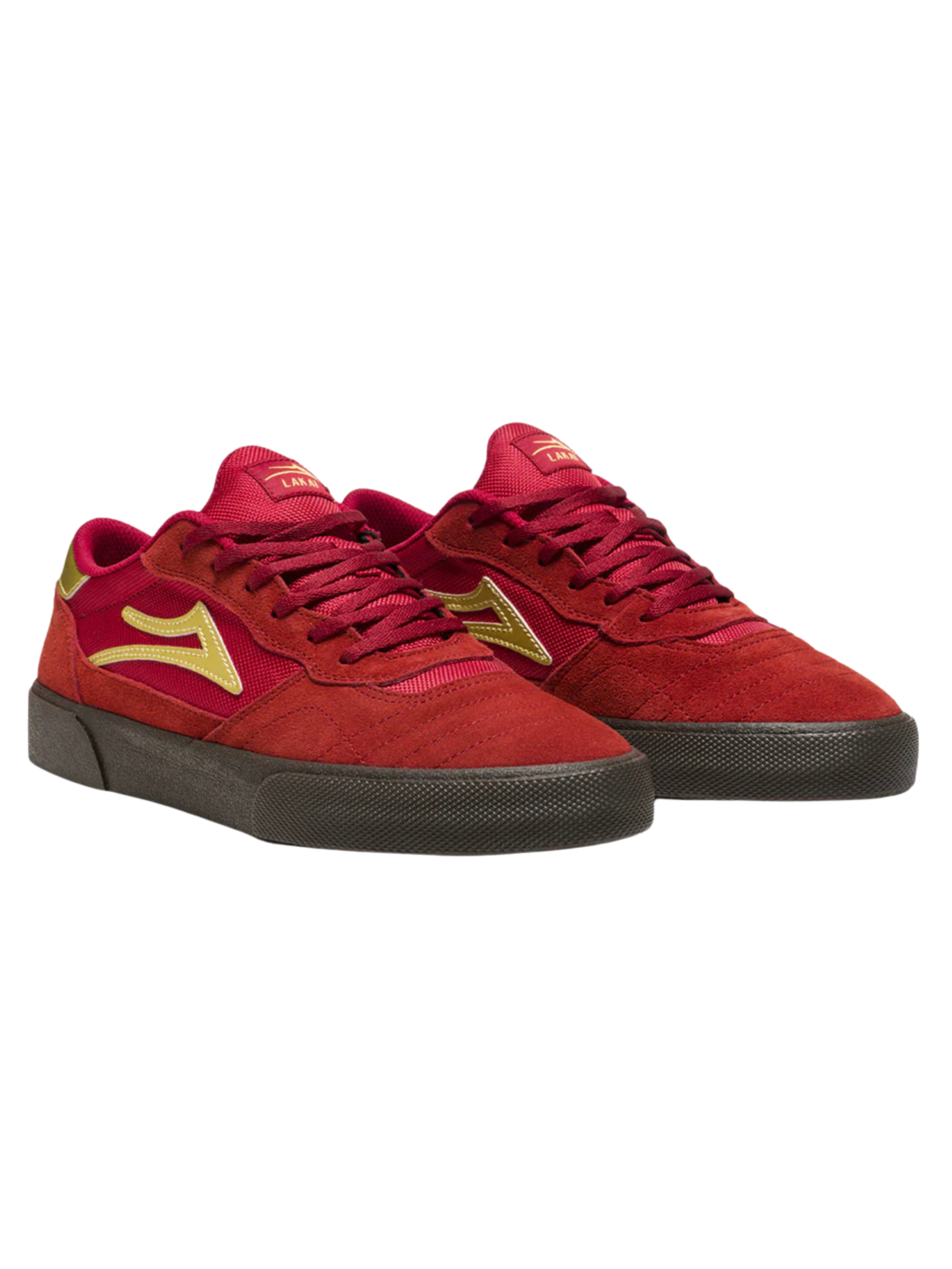 Zapatillas Lakai Cambridge | Red/Gum Suede