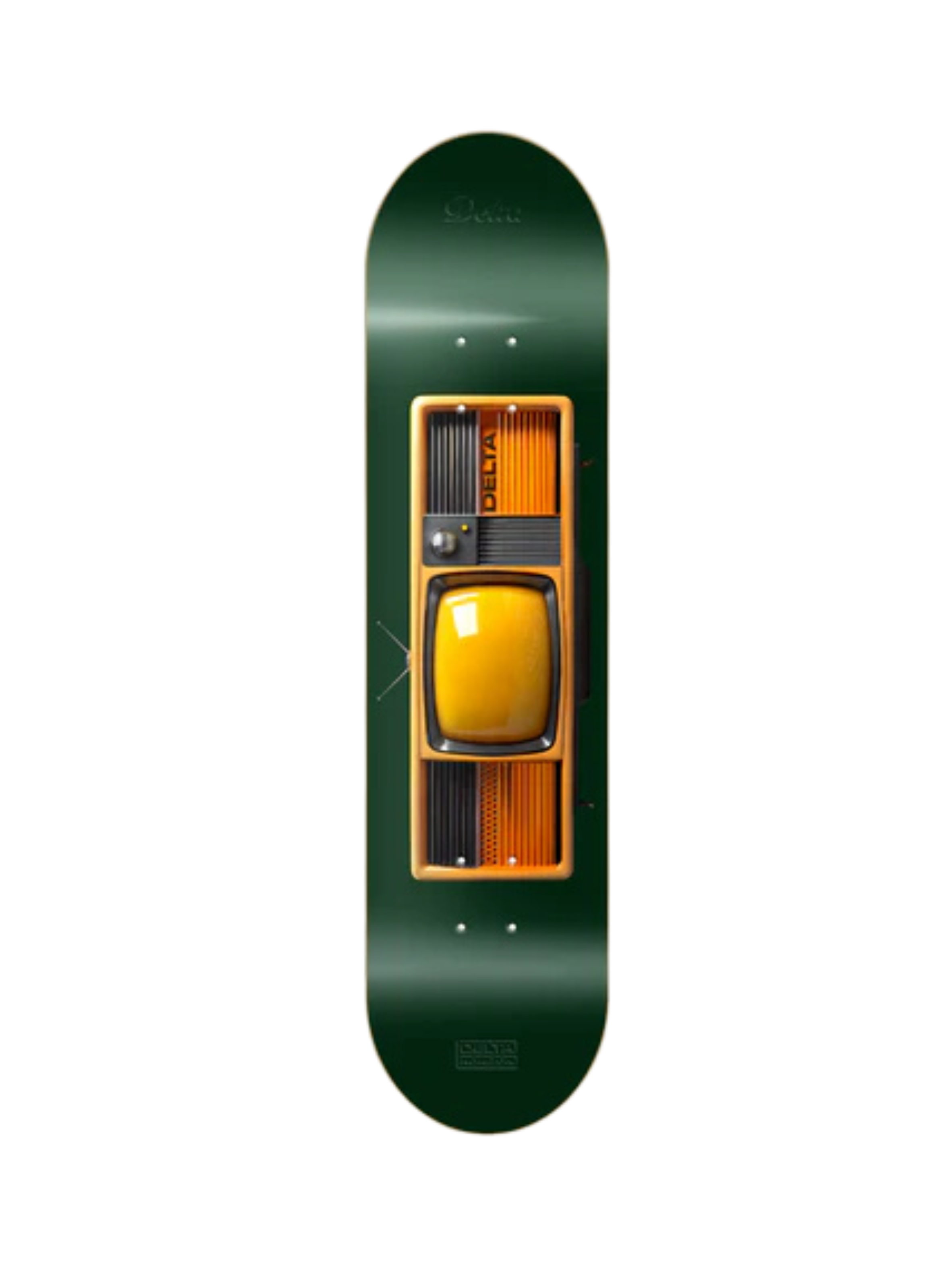 Delta Chill TV Retrodigital Skateboard Deck 8.25" x 32"
