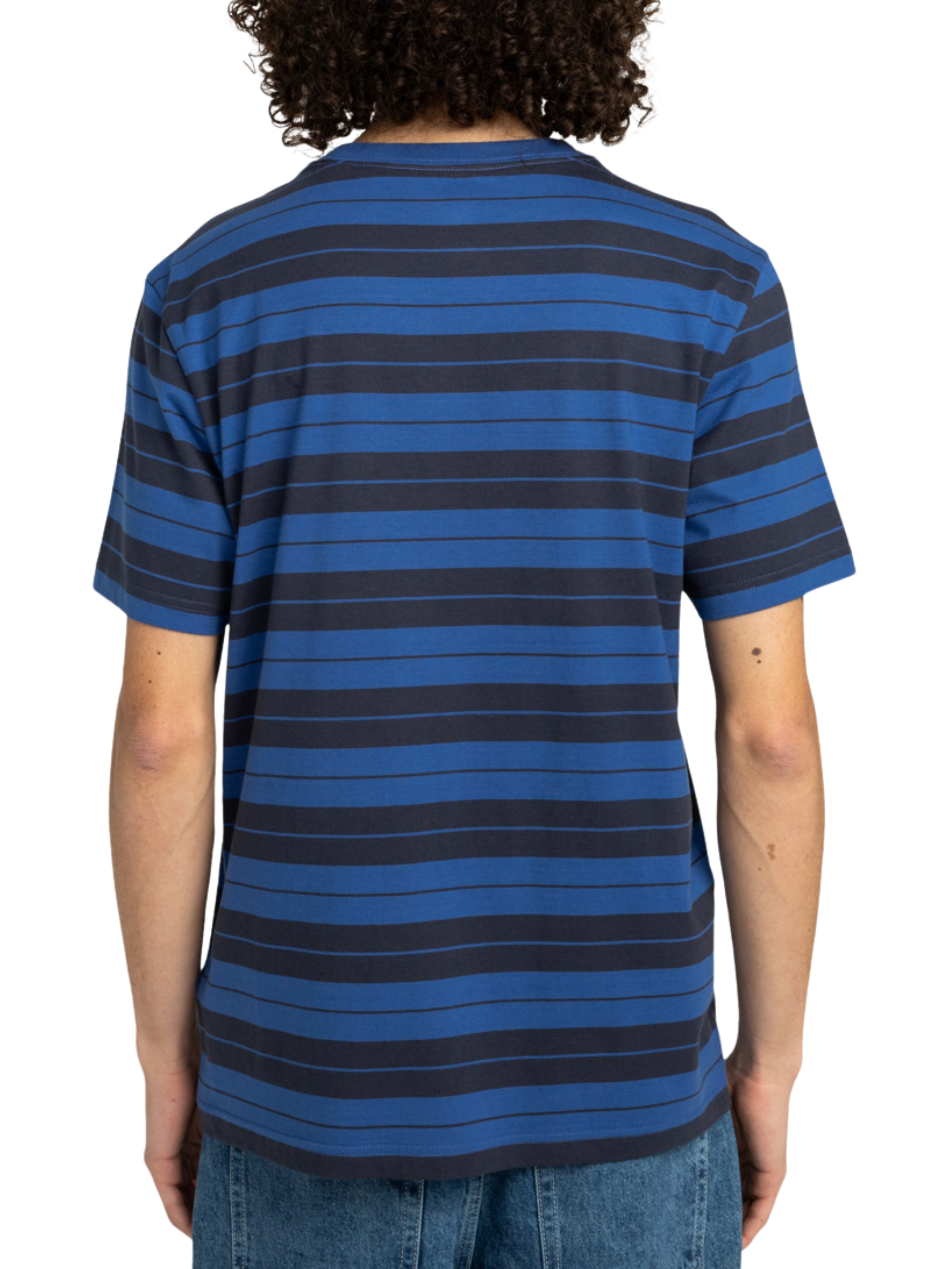 Camiseta Element Skateboards Icon Label Pocket - Nouveau Navy/Blue Nights