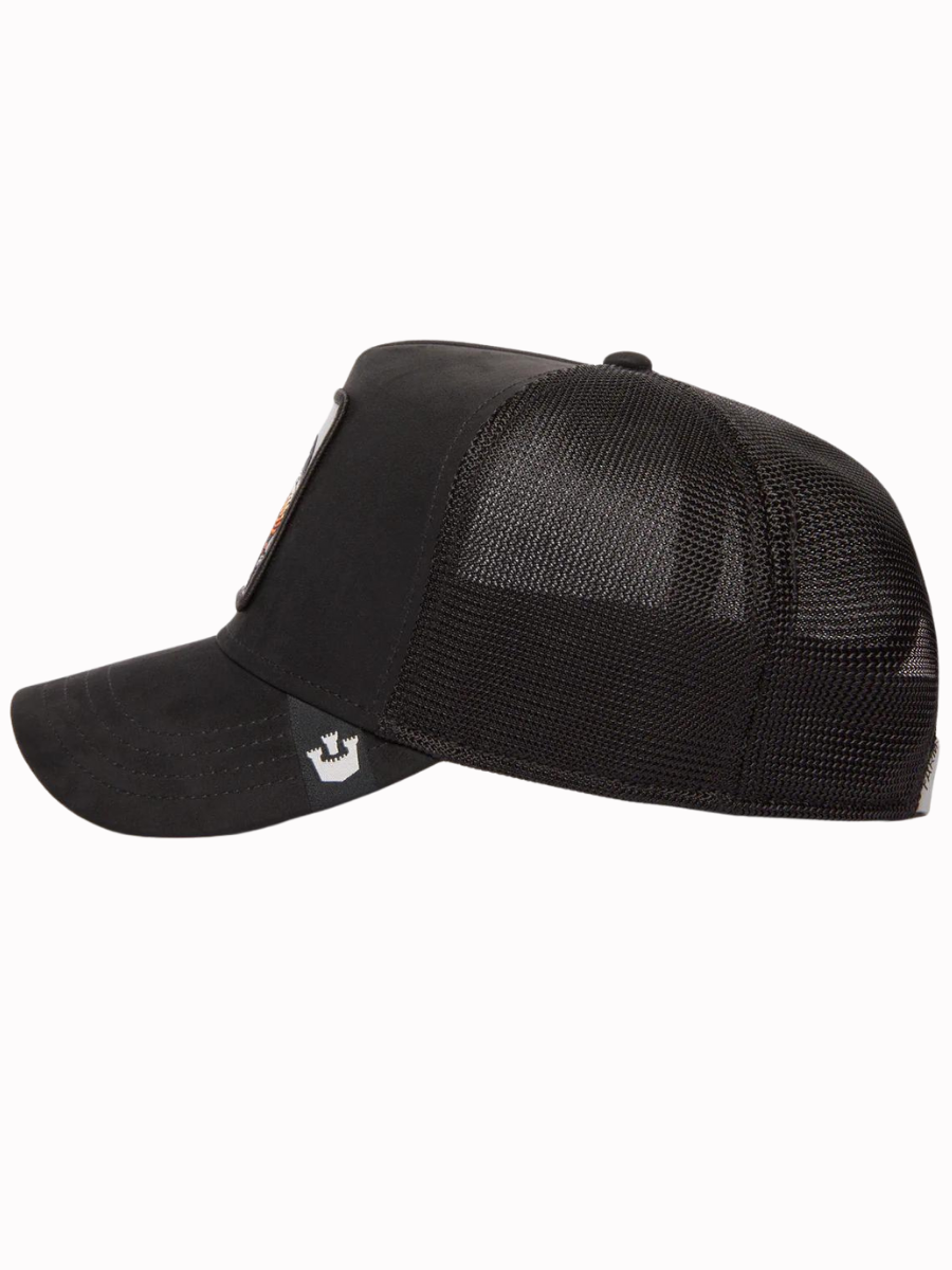 Cappellino trucker Mamba di Goorin Bros (serpente) - nero