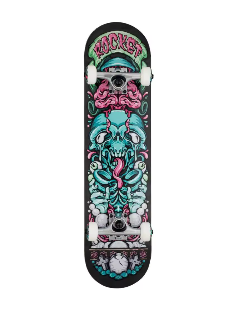 Komplette Skate Rocket-Skateboards Bones Pileup – 7,75"