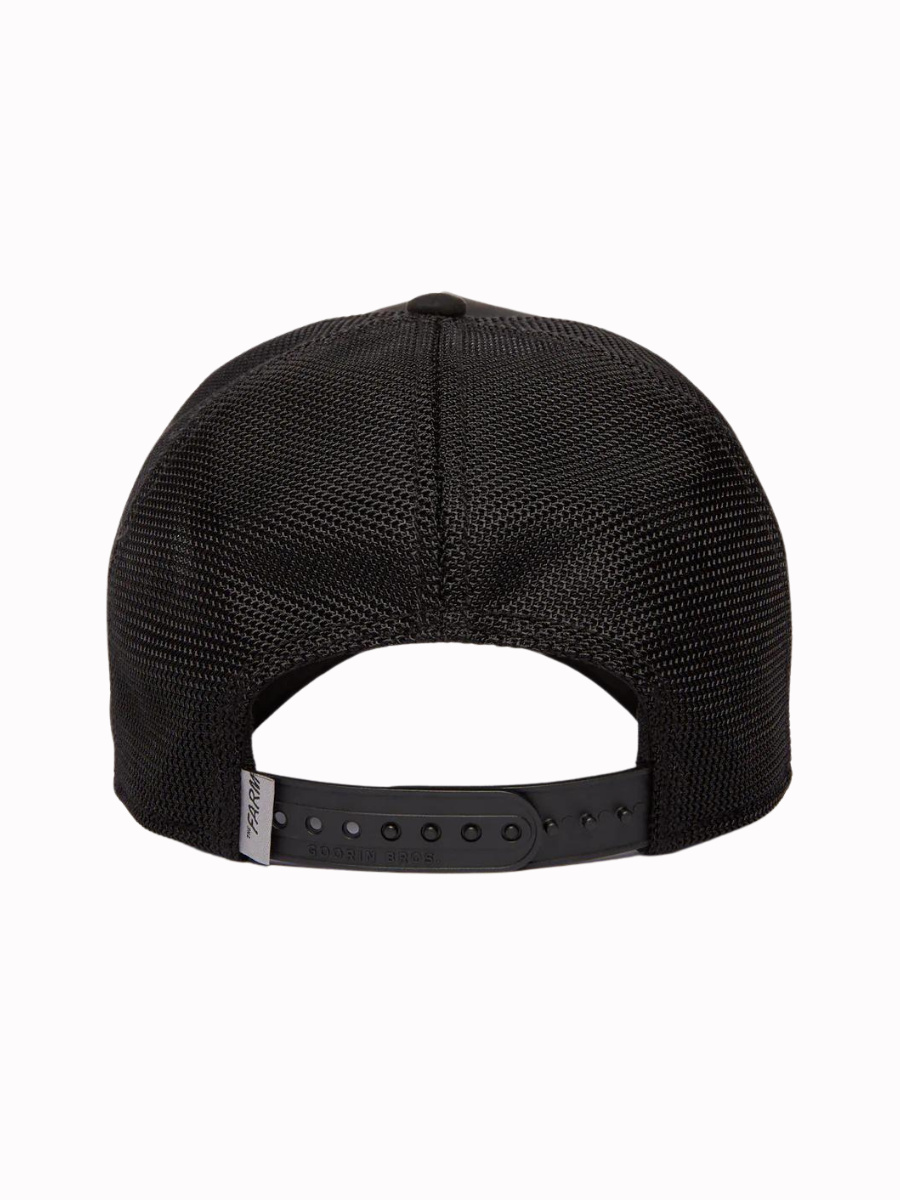 Cappellino trucker Mamba di Goorin Bros (serpente) - nero