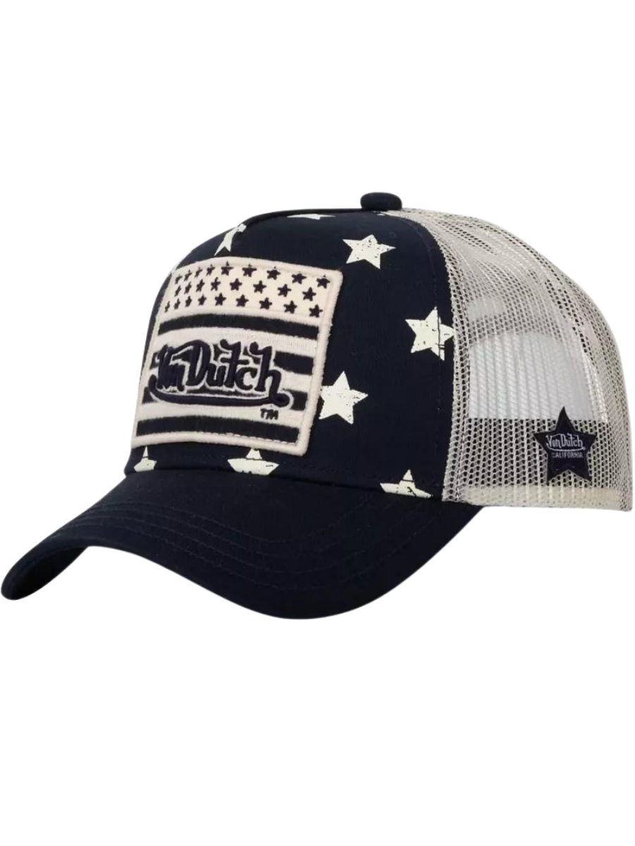 Von Dutch Star Trucker Cap - Navy