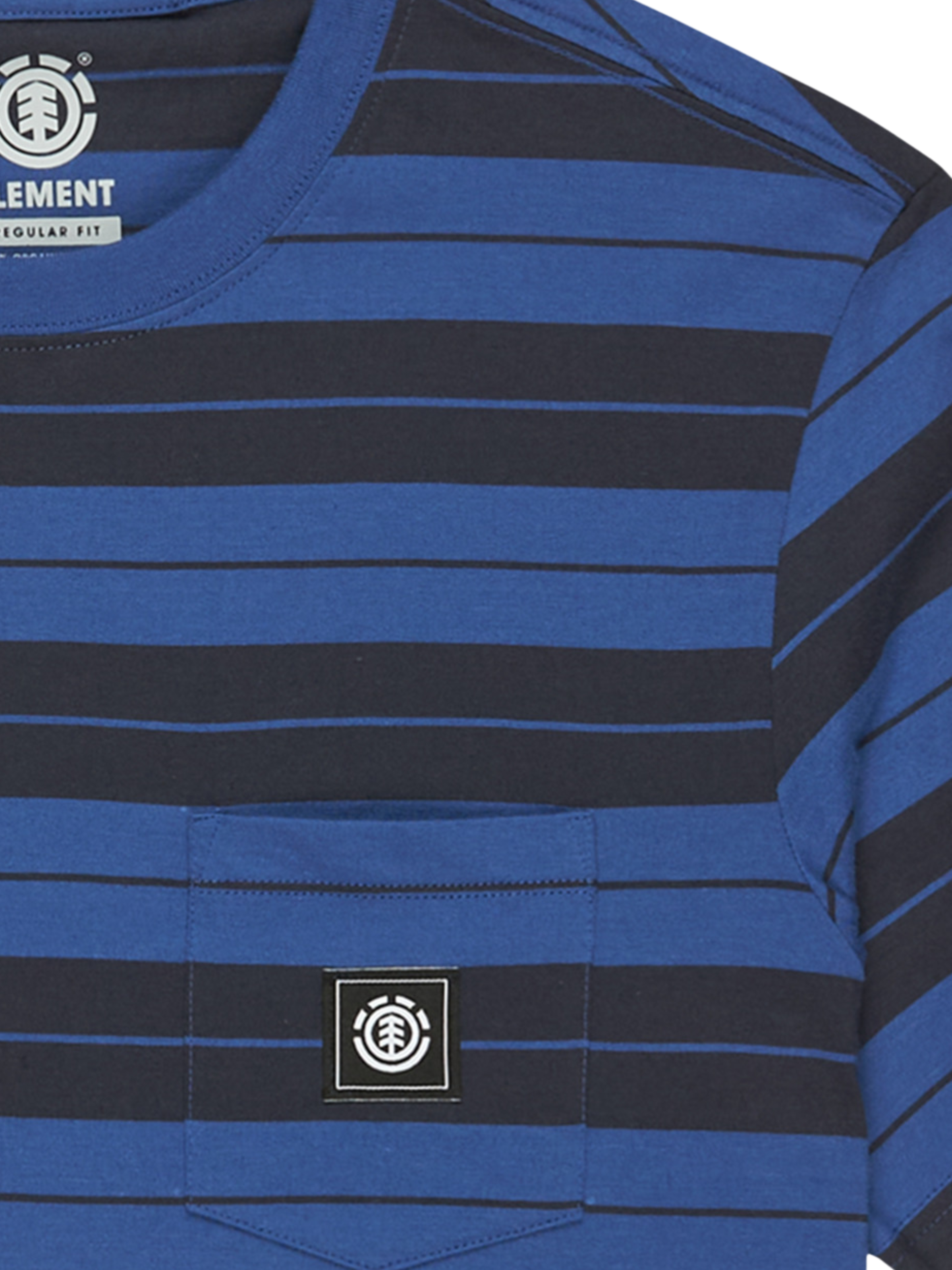 Camiseta Element Skateboards Icon Label Pocket - Nouveau Navy/Blue Nights