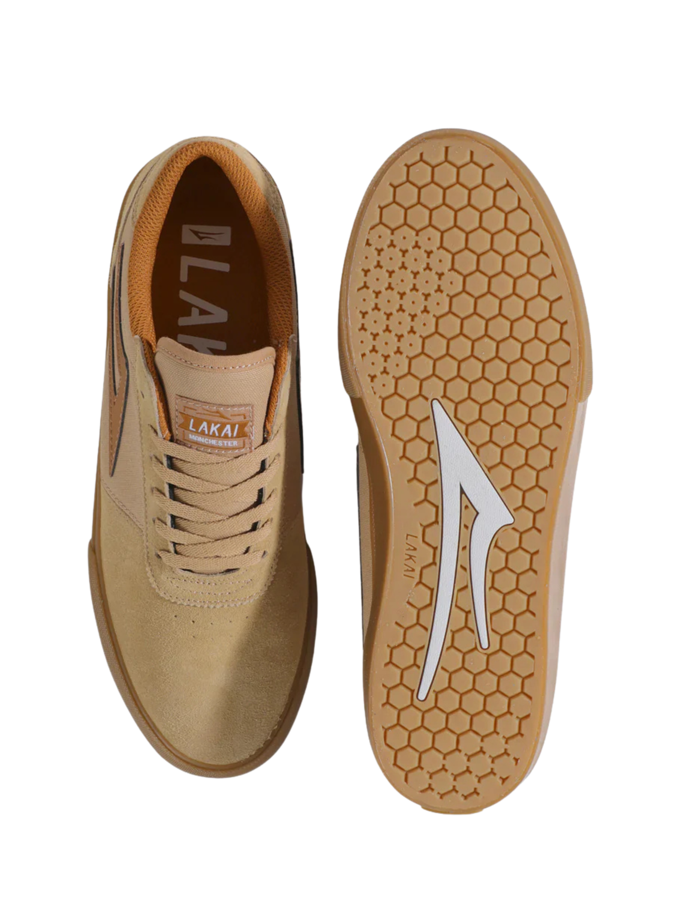 Zapatilla Lakai Manchester Tan/Gum Suede