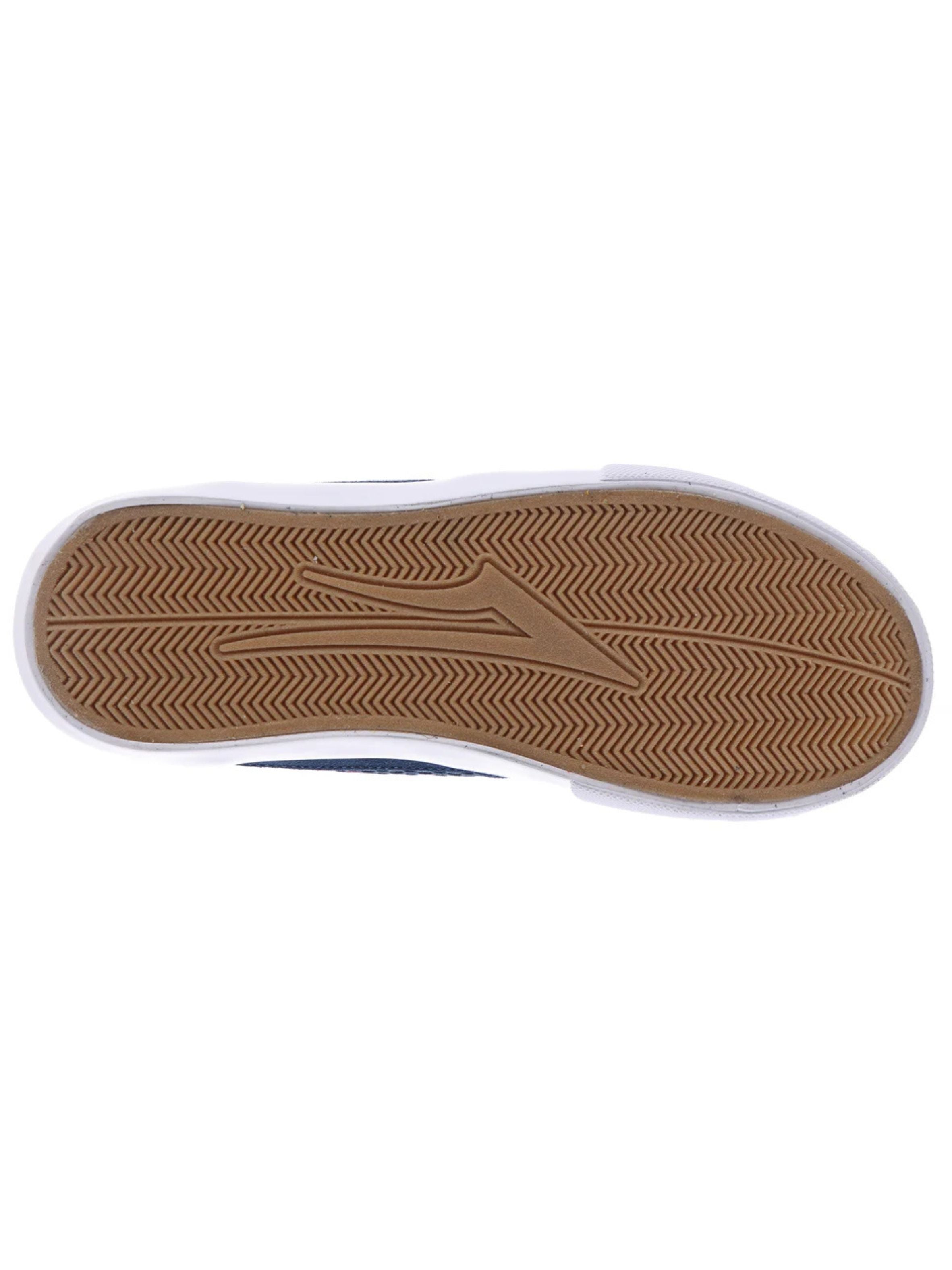 Lakai Cambridge Kids Jungen-Sneaker – Marineblau/Rotes Wildleder