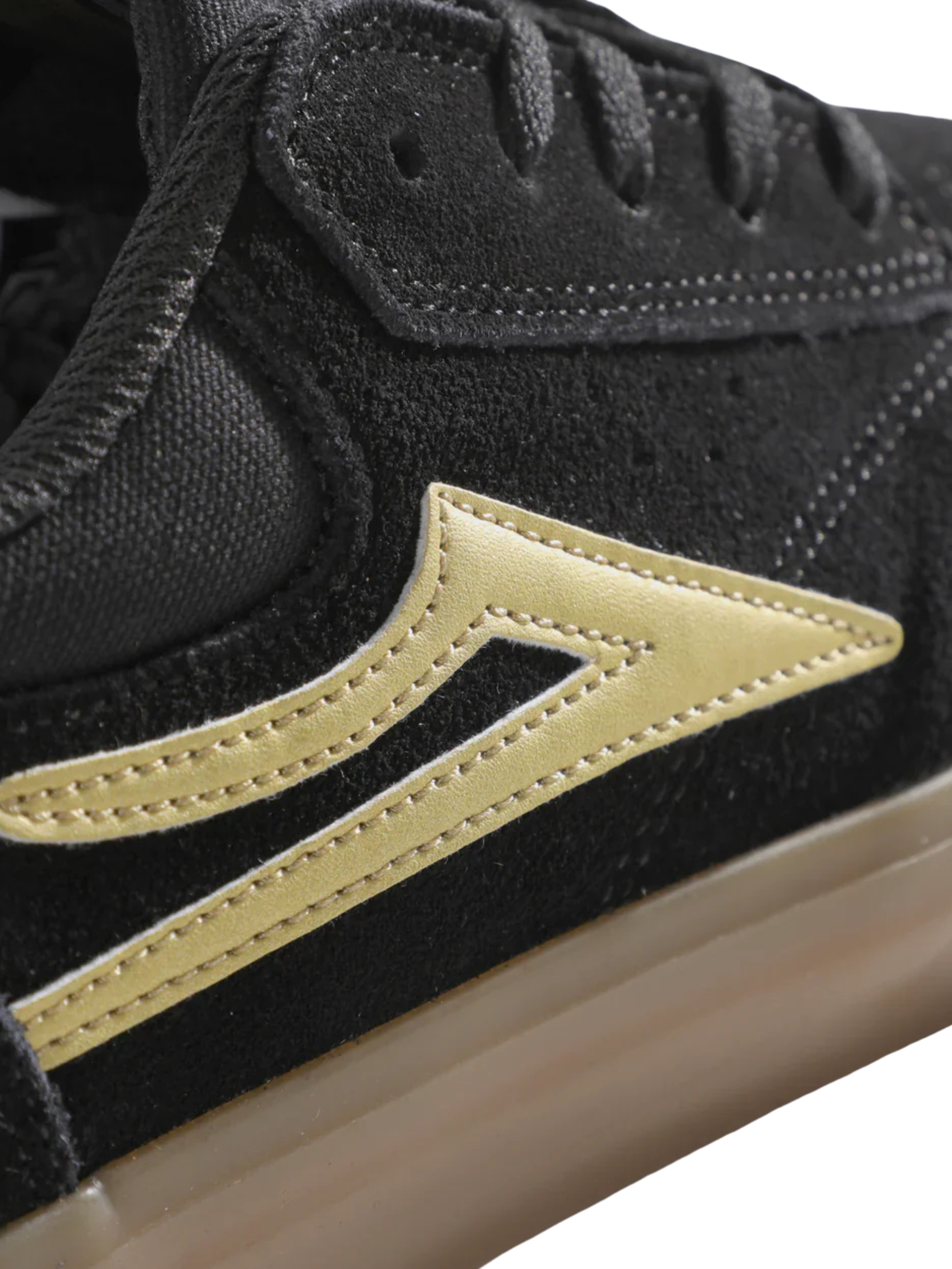 Zapatillas Lakai Griffin | Black/Gold Suede