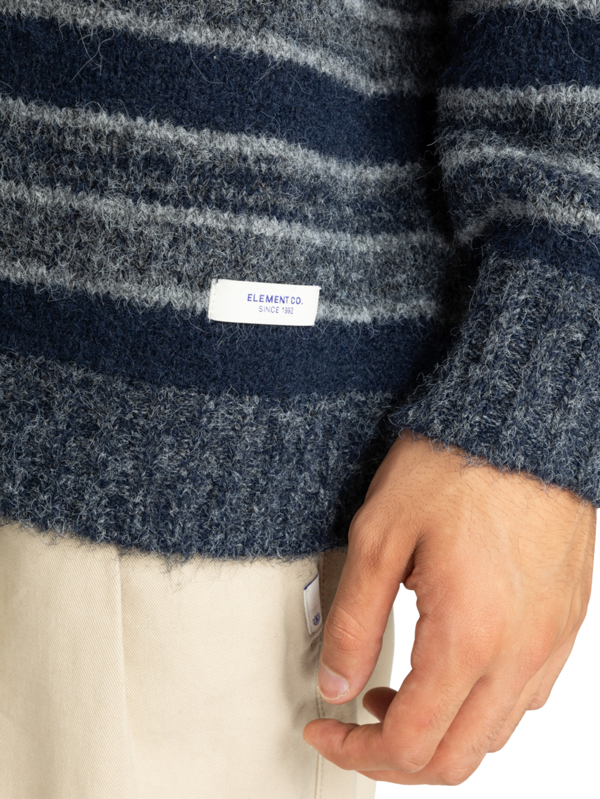 Shoreton Crew – Pull à col rond pour homme | Blue Mirage