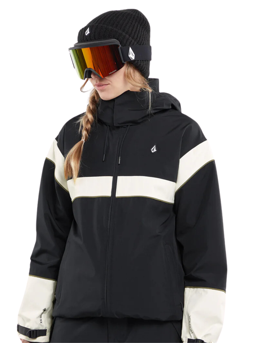 Veste de snowboard Femme Volcom Melancon Gore-Tex Noir
