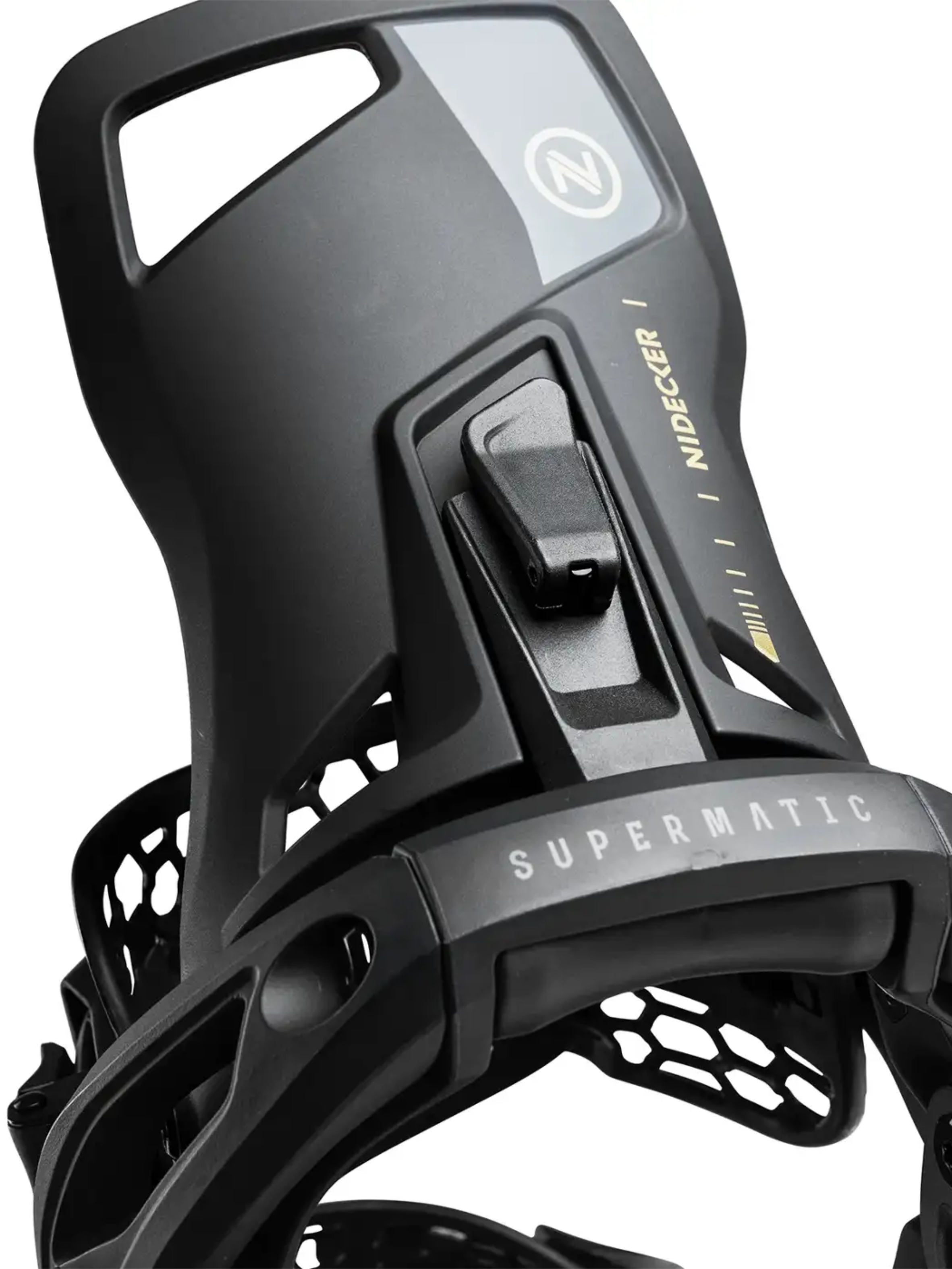 Fijaciones snowboard Nidecker SuperMatic OG 2026 | Black