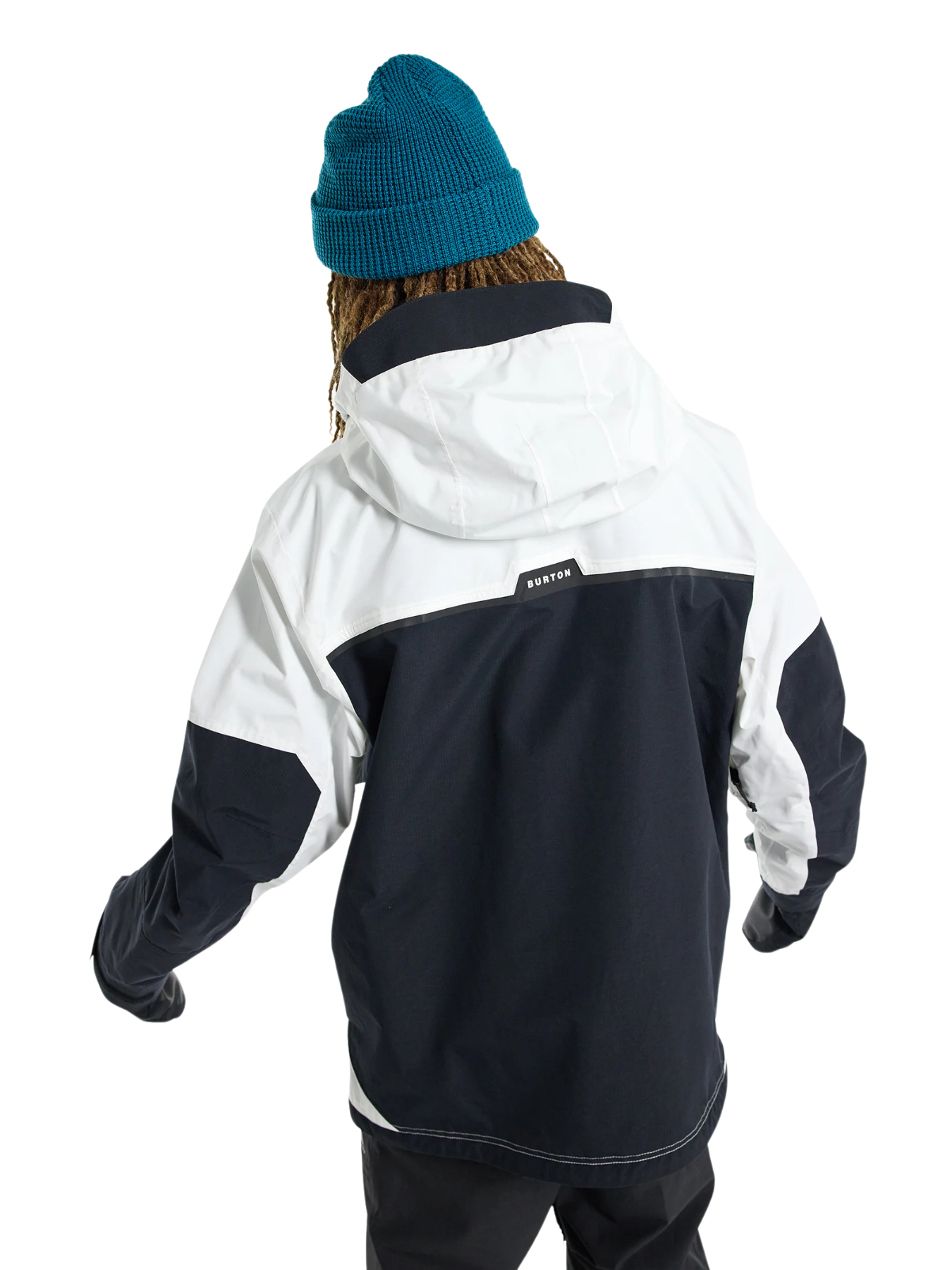 Veste de snowboard Burton Frostner 2L - Stout White / True Black