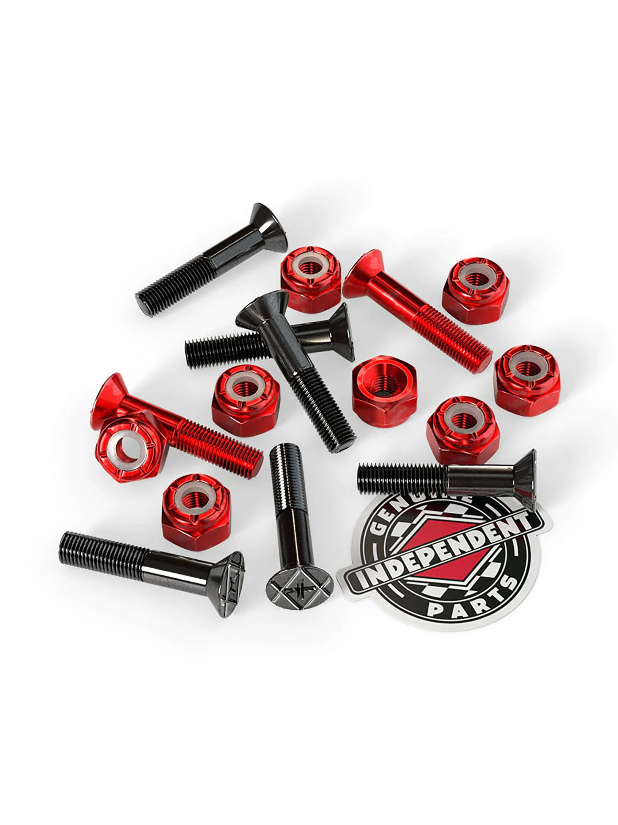 Independent Phillips Skate Screws - Black/Red