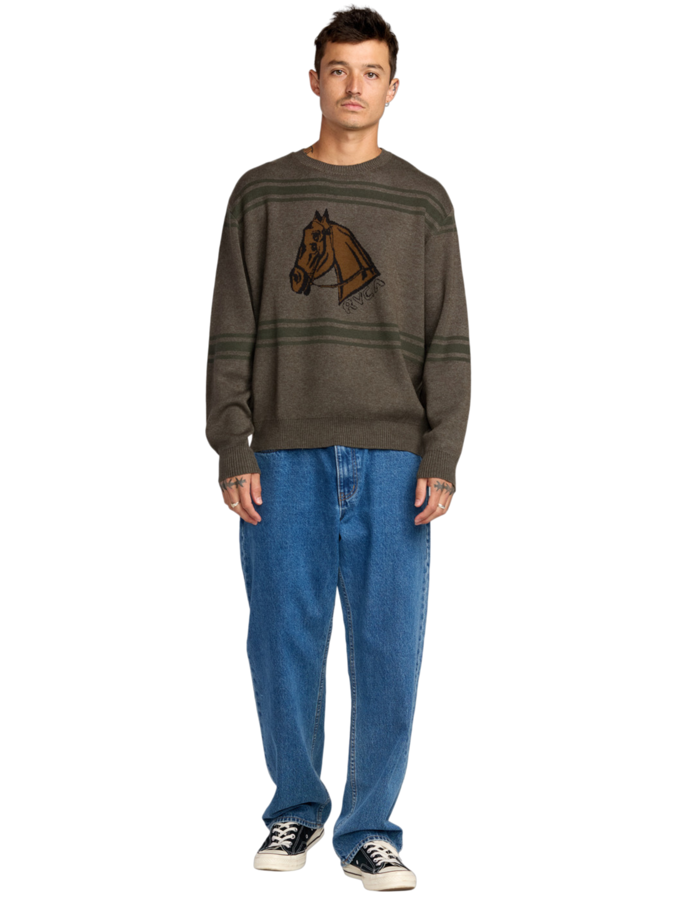 RVCA KSL Sweater | Classic build with creative attitude